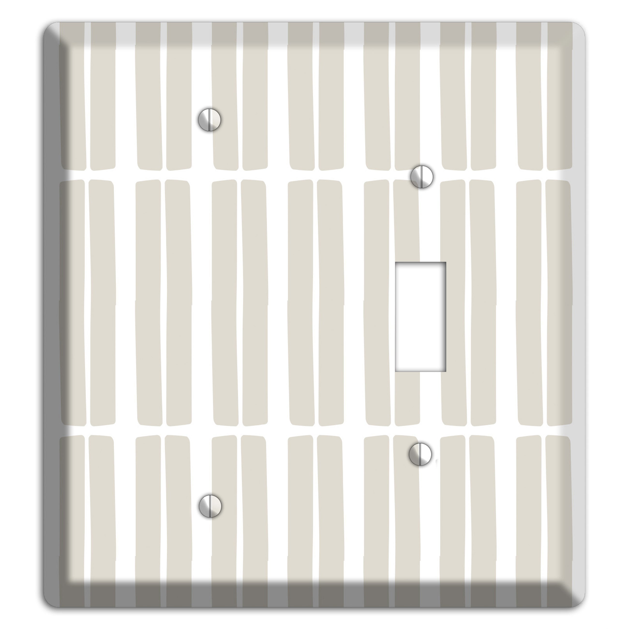 Simple Scandanavian Style FF Blank / Toggle Wallplate