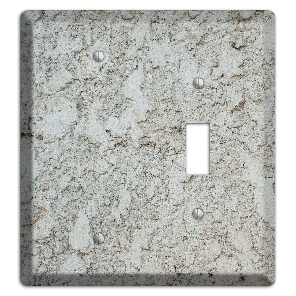 Plaster 6 Blank / Toggle Wallplate