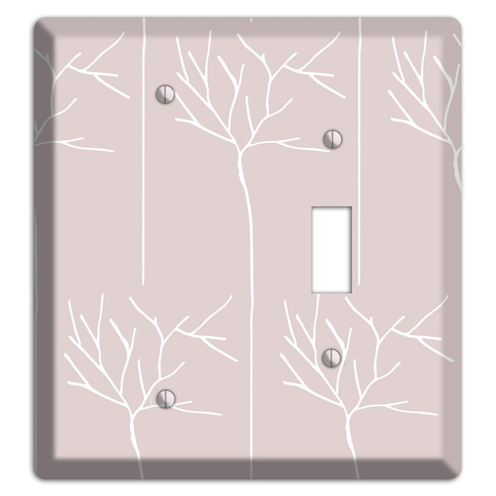 Abstract 25 Blank / Toggle Wallplate