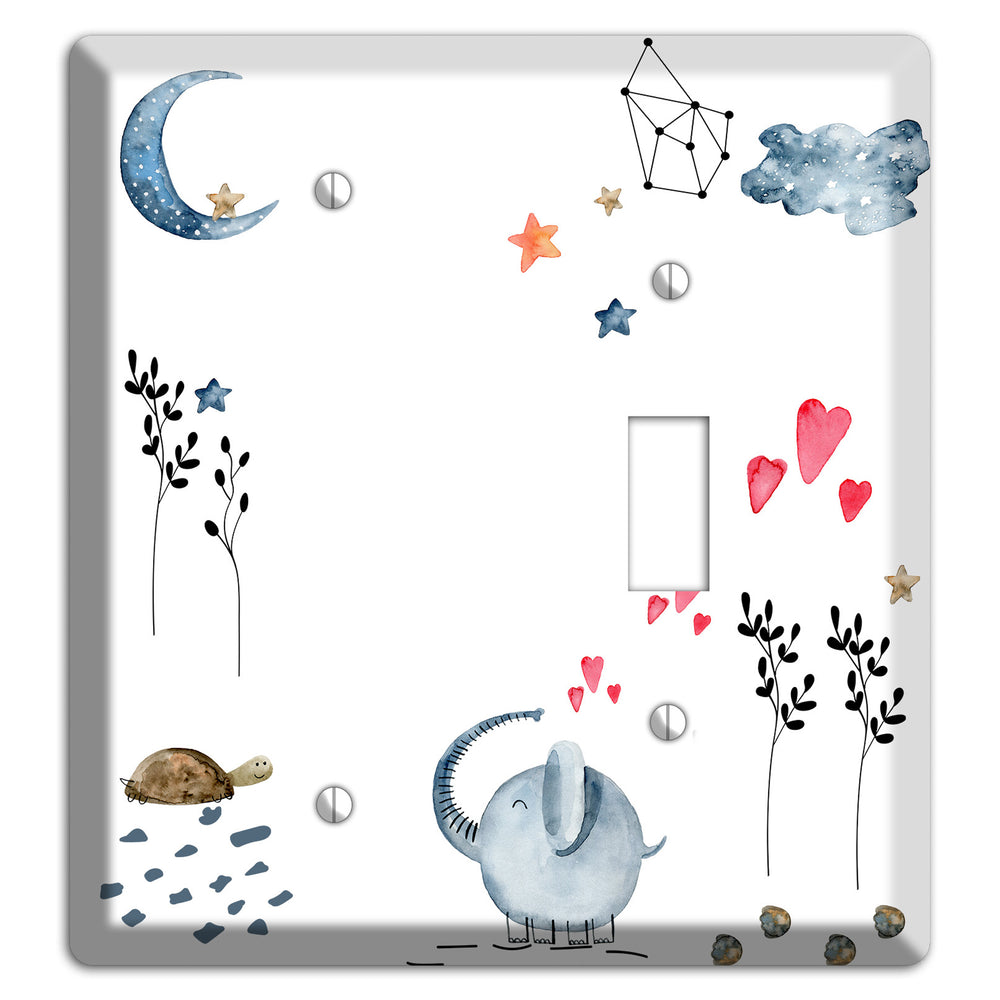 Elephant Blank / Toggle Wallplate