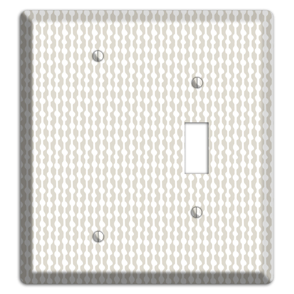 Simple Scandanavian Style C Blank / Toggle Wallplate