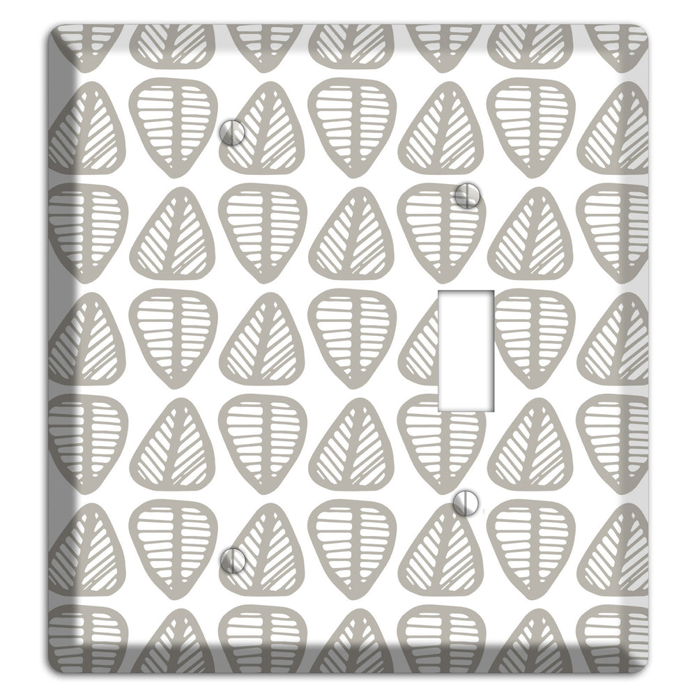 Simple Scandanavian Style B Blank / Toggle Wallplate