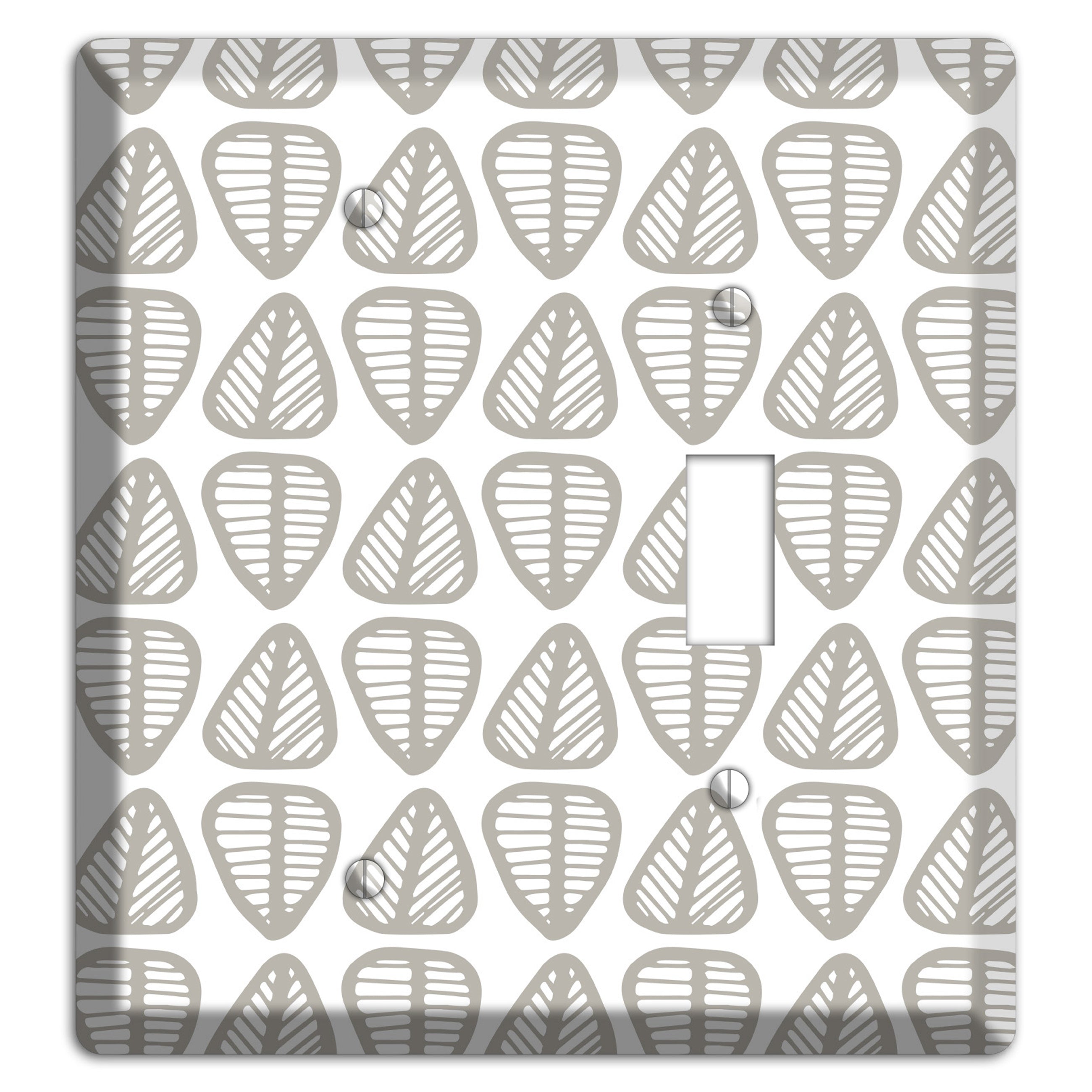 Simple Scandanavian Style B Blank / Toggle Wallplate