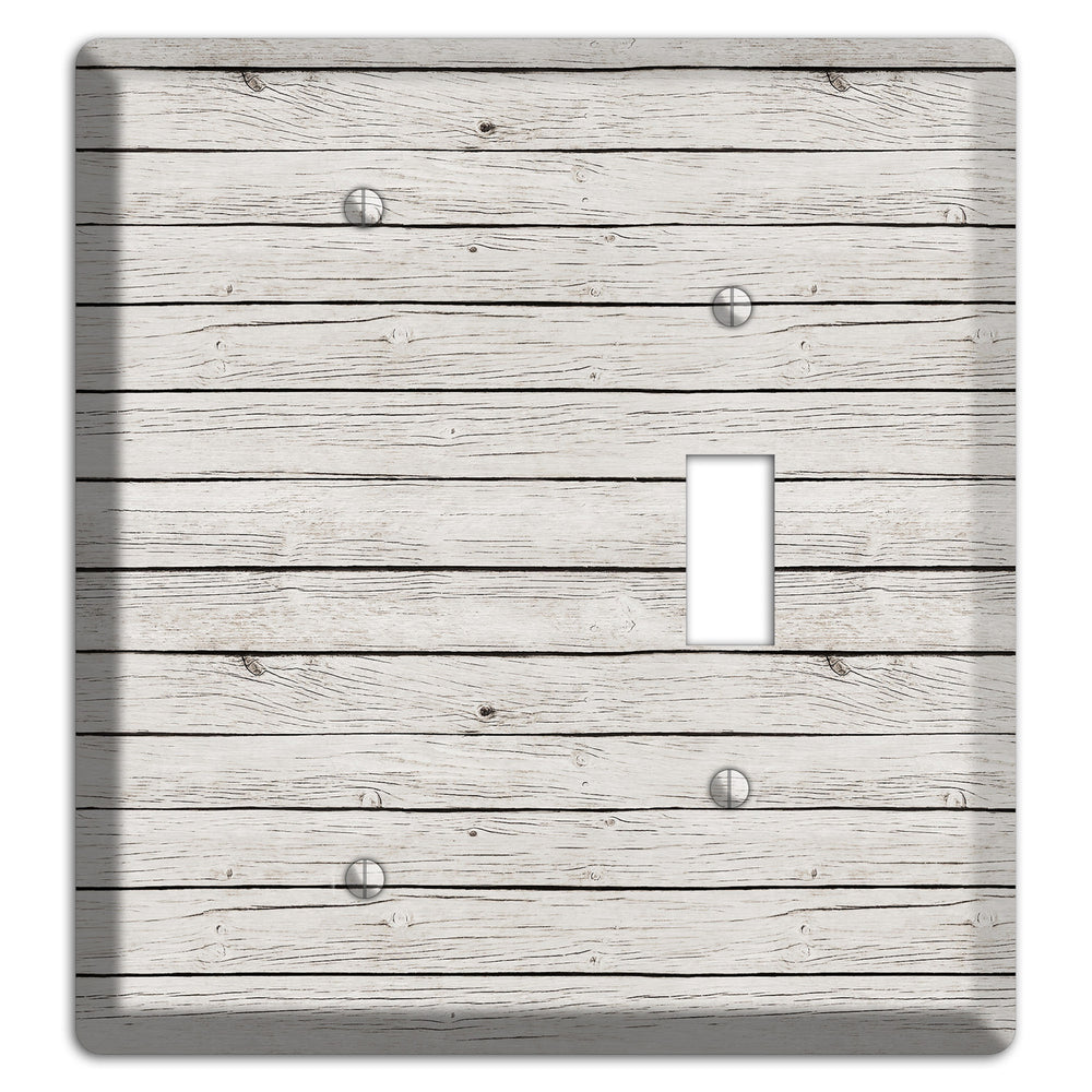 Cloudy Antique Blank / Toggle Wallplate