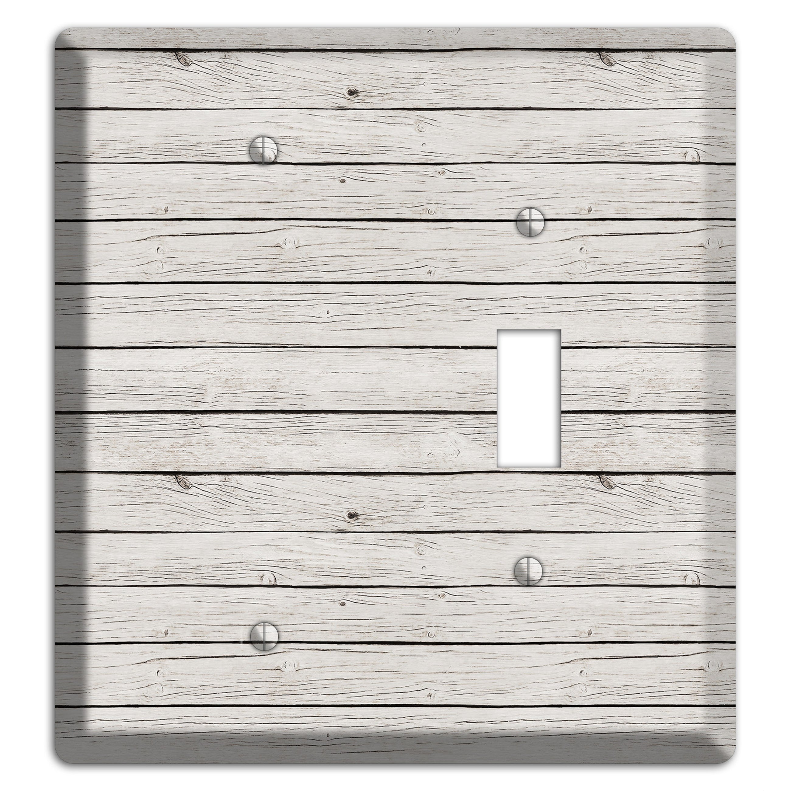 Cloudy Antique Blank / Toggle Wallplate