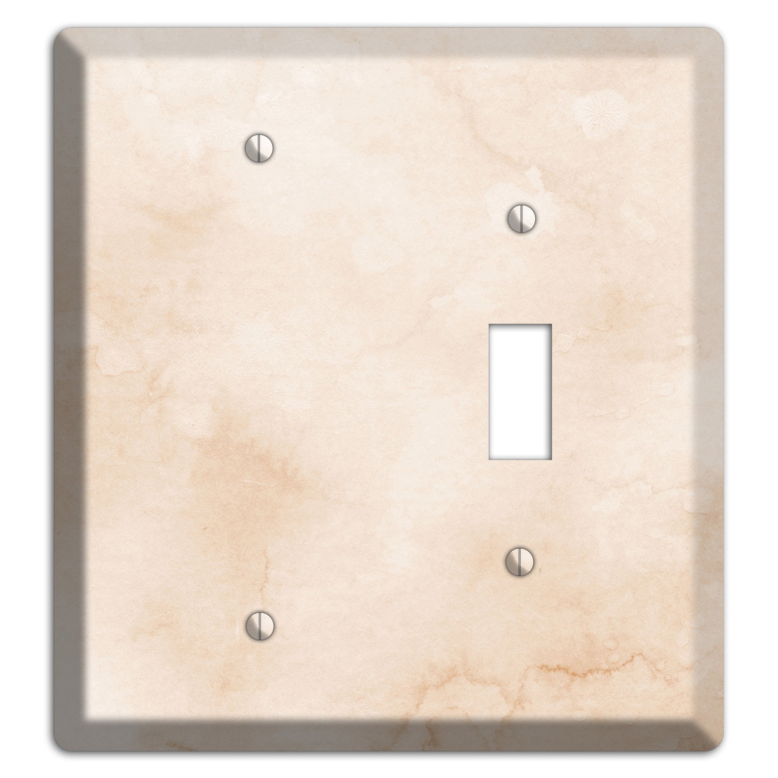 Janna Neutral Texture Blank / Toggle Wallplate