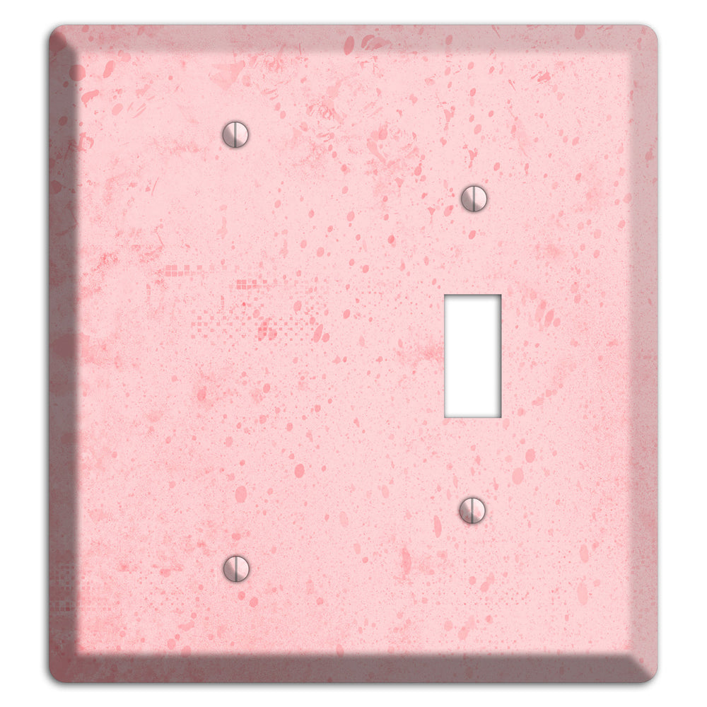 ShockingPpink Soft Coral Blank / Toggle Wallplate