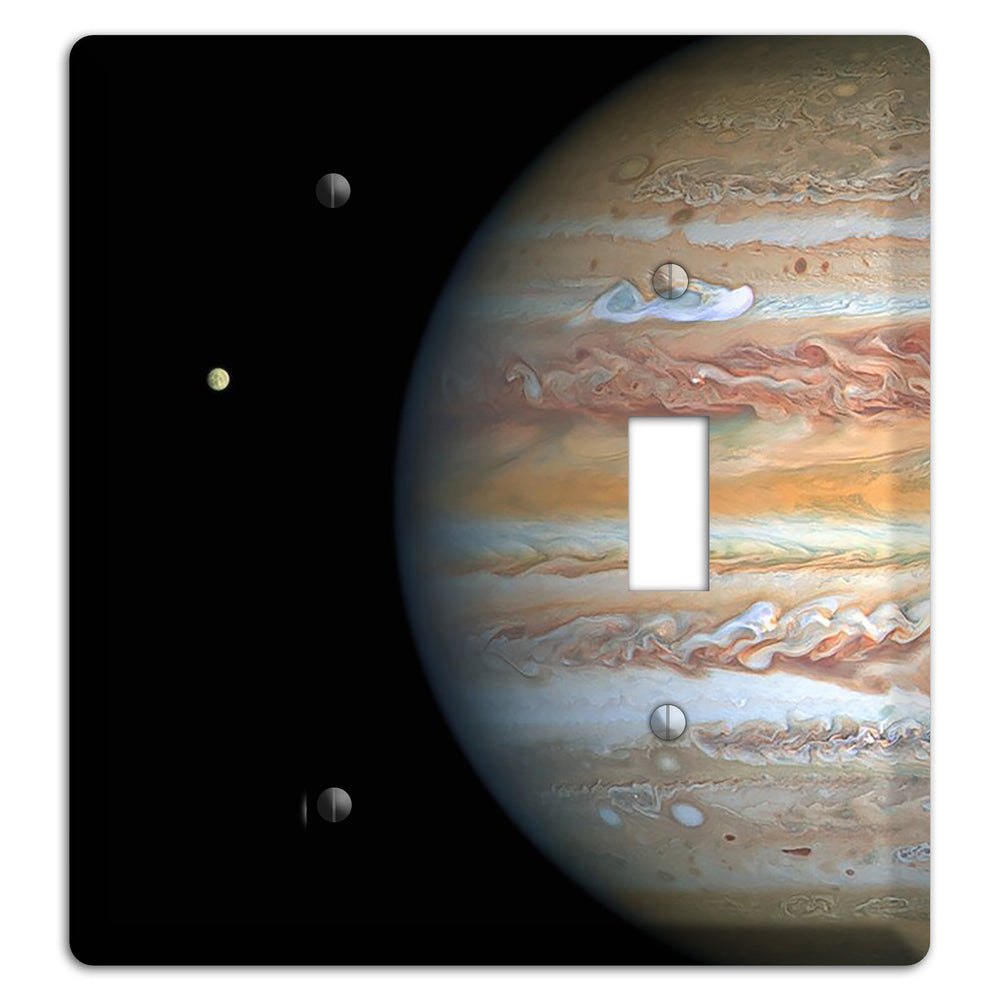 Hubble's View of Jupiter and Europa Blank / Toggle Wallplate