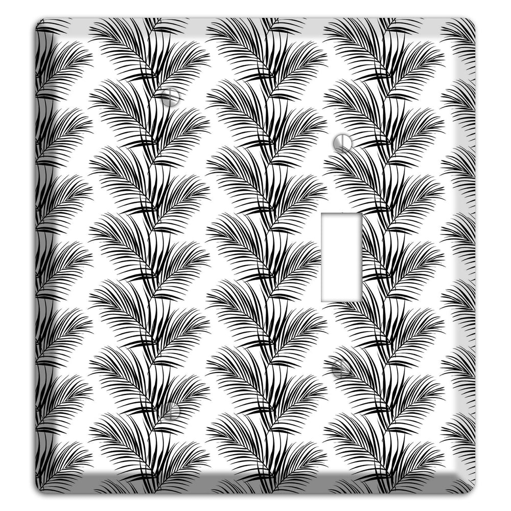 Leaves Style I Blank / Toggle Wallplate