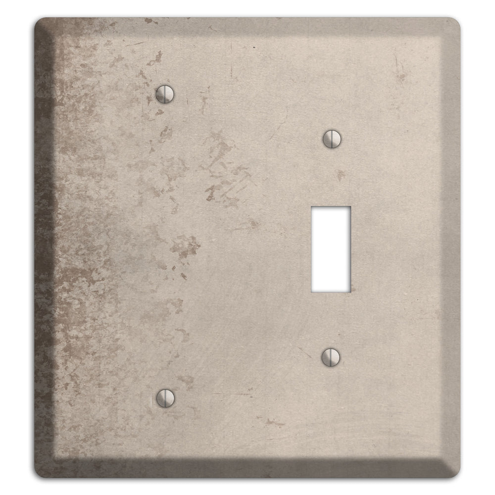 Sisal Vintage Grunge Blank / Toggle Wallplate