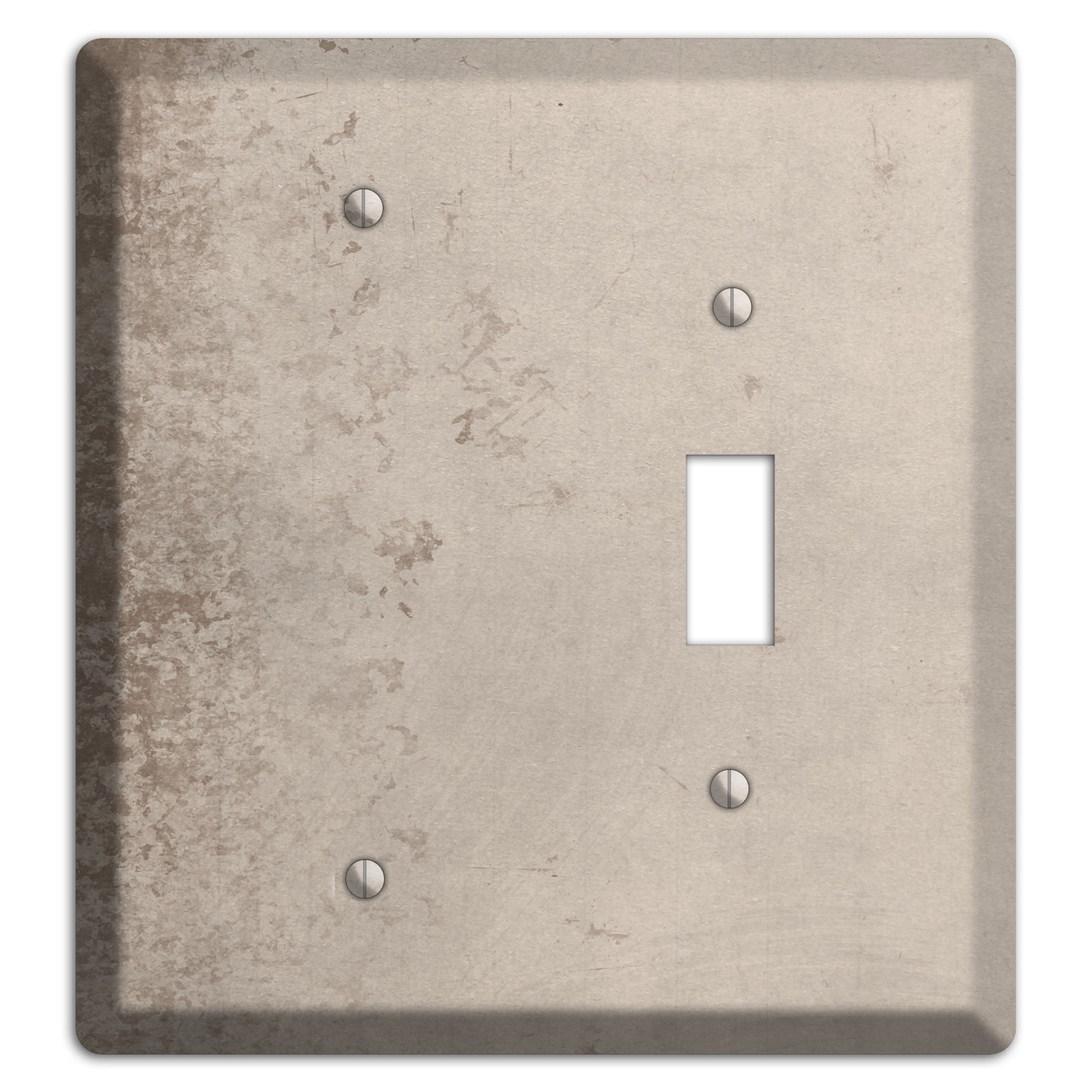 Sisal Vintage Grunge Blank / Toggle Wallplate