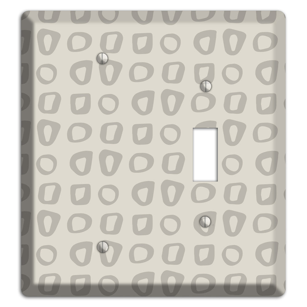 Simple Scandanavian Style V Blank / Toggle Wallplate