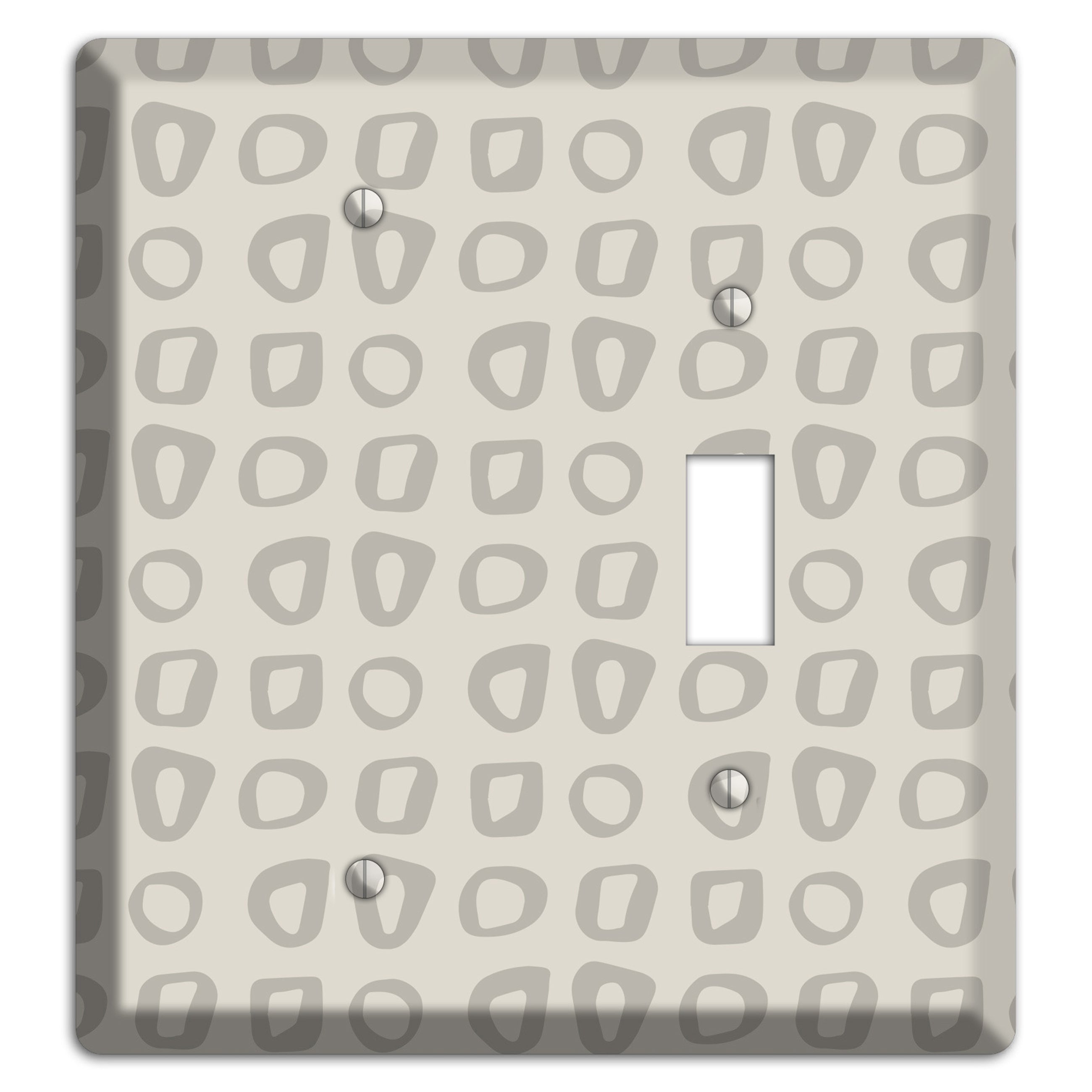 Simple Scandanavian Style V Blank / Toggle Wallplate