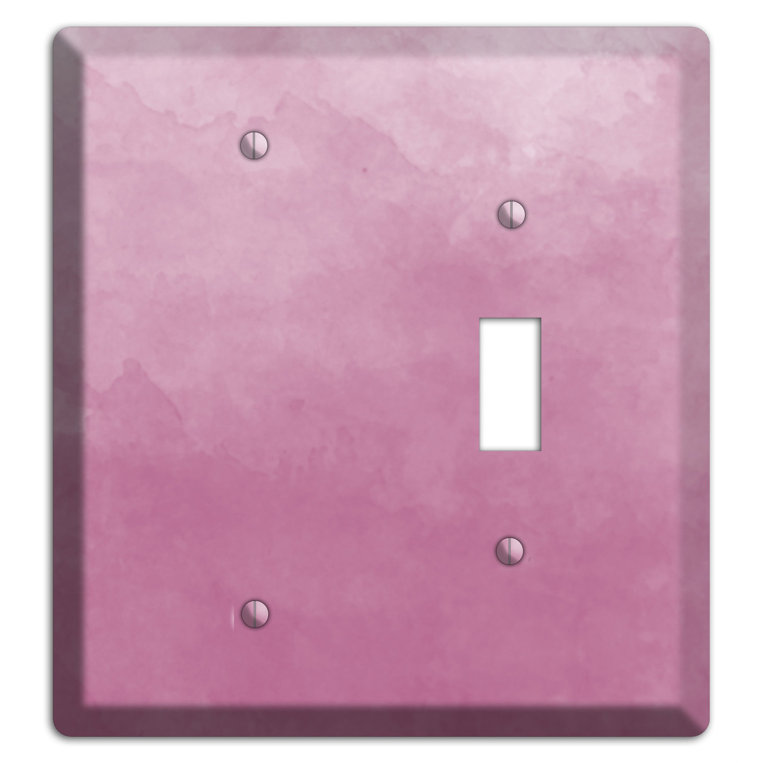 Purple Ombre Blank / Toggle Wallplate