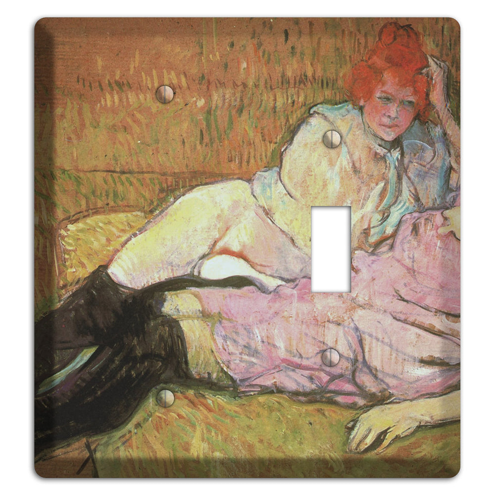 Toulouse-Lautrec 2 Blank / Toggle Wallplate