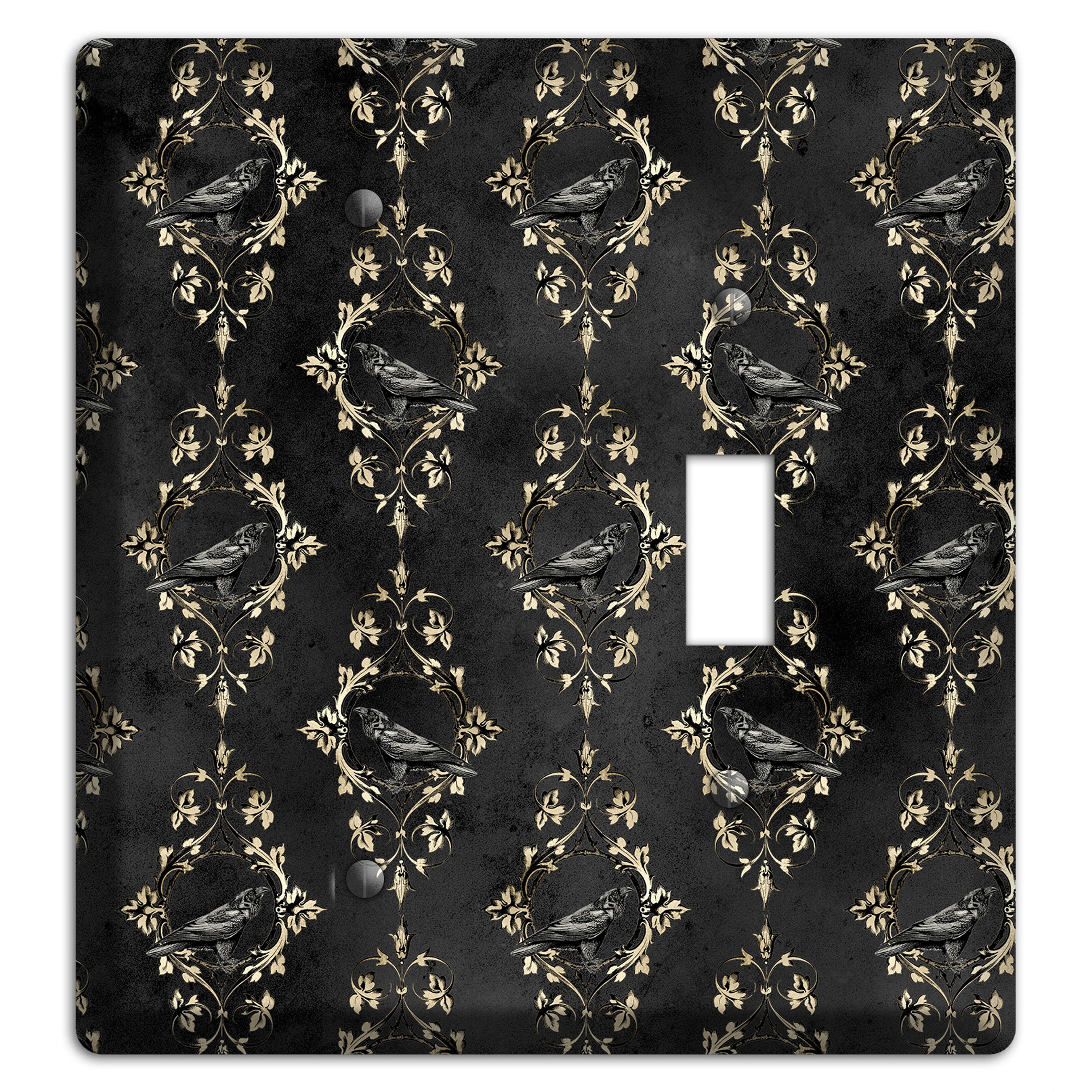 Edgar Allen Poe Raven Blank / Toggle Wallplate