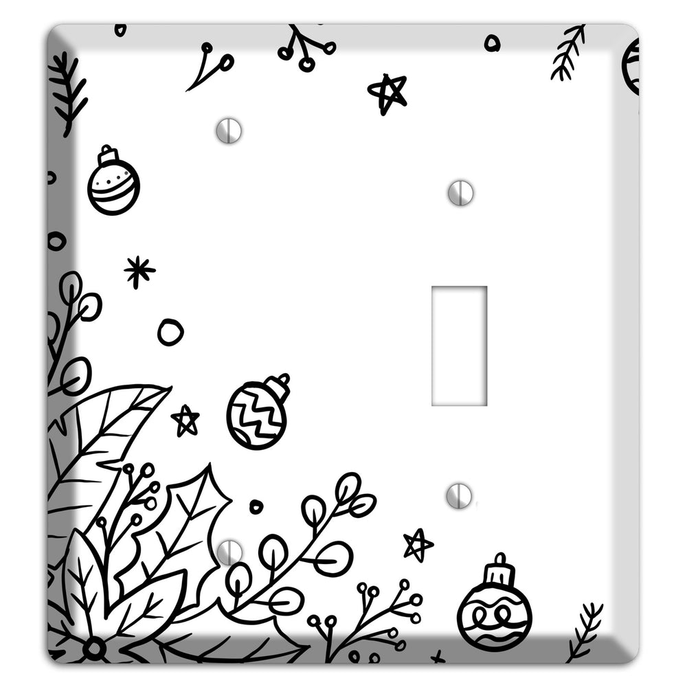 Cartoon Christmas 1 Blank / Toggle Wallplate