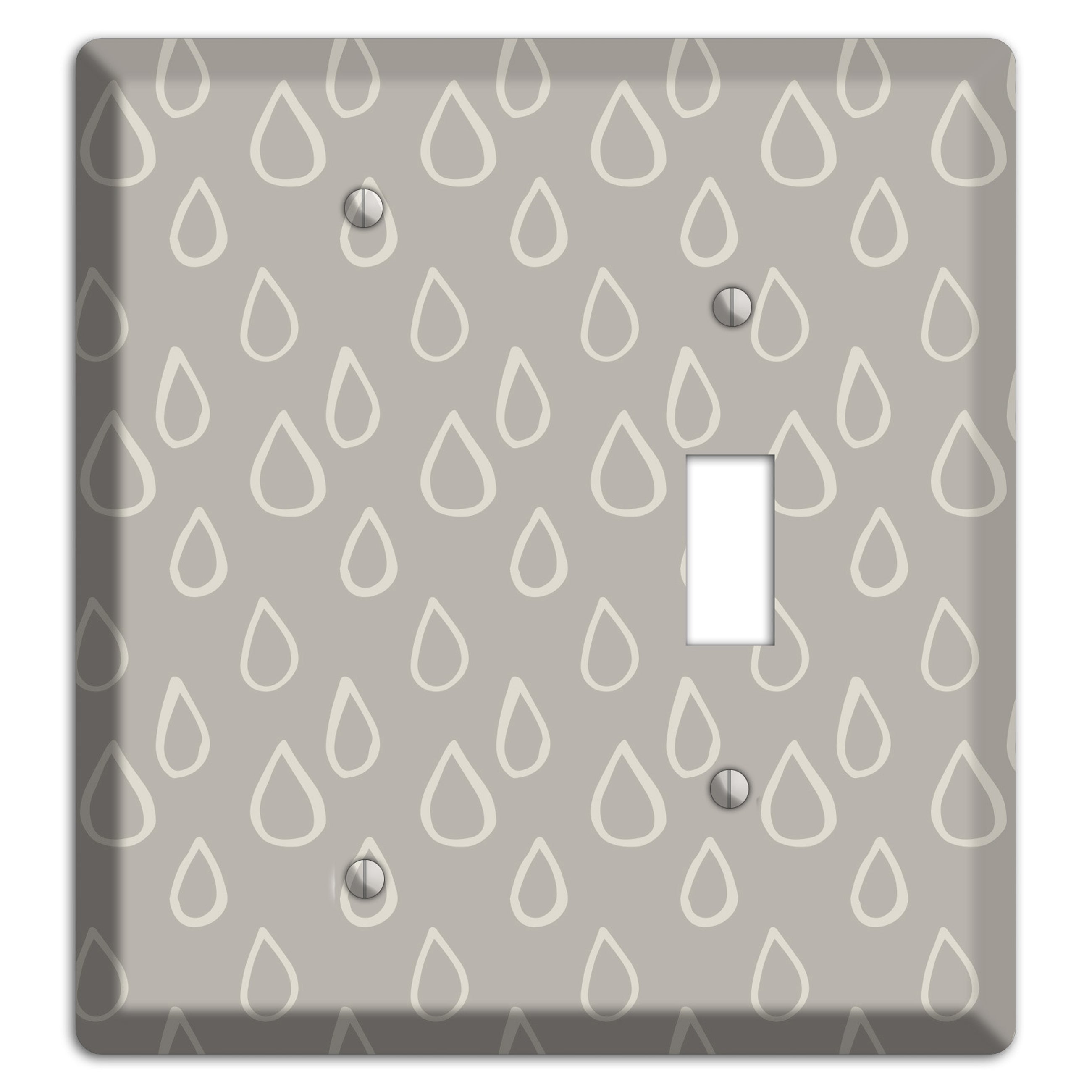 Simple Scandanavian Style N Blank / Toggle Wallplate