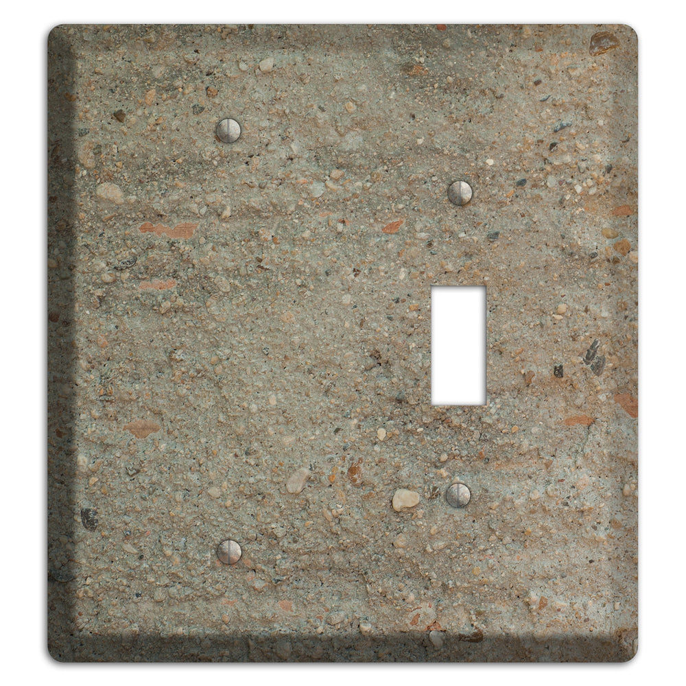 Plaster 1 Blank / Toggle Wallplate