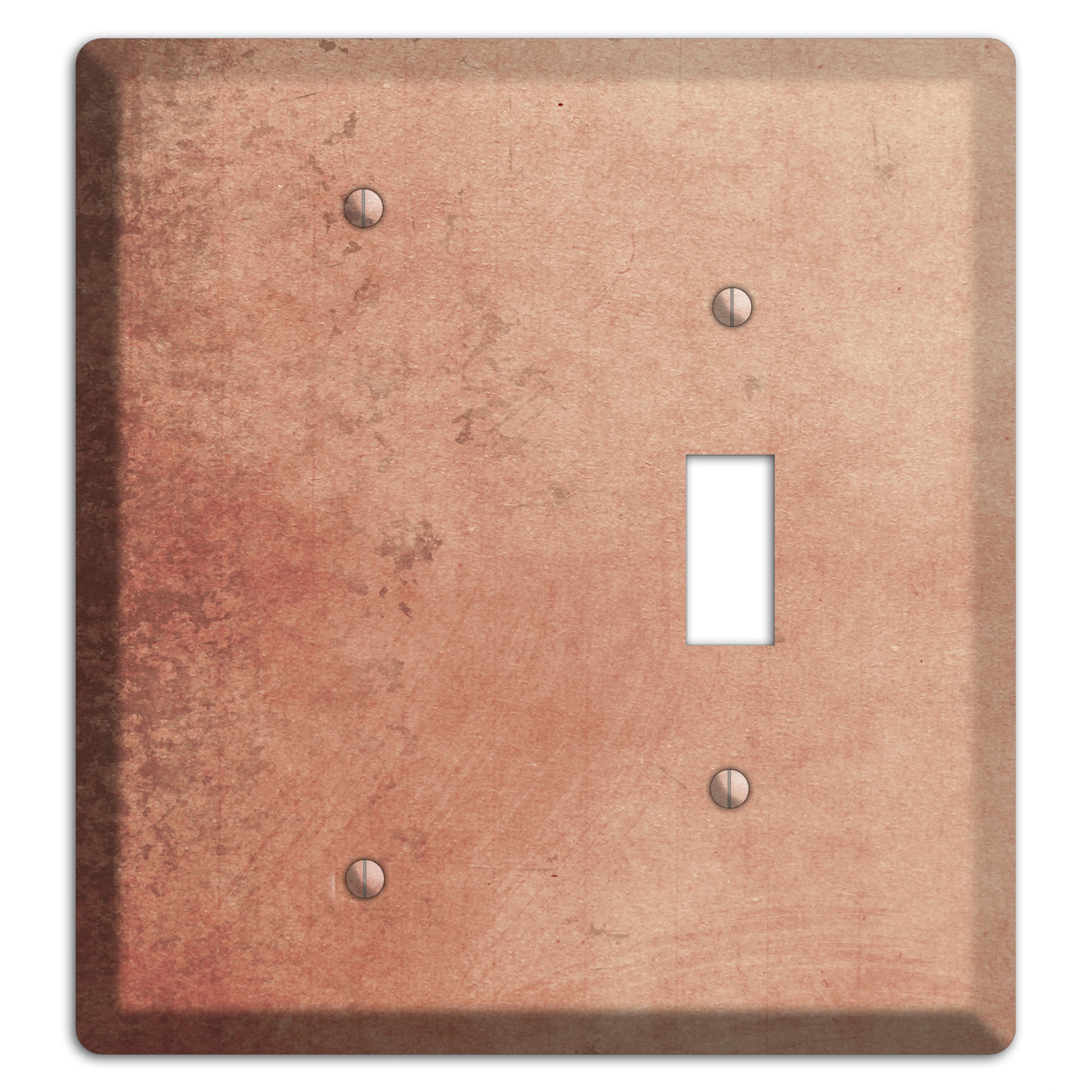 Tan Vintage Grunge Blank / Toggle Wallplate