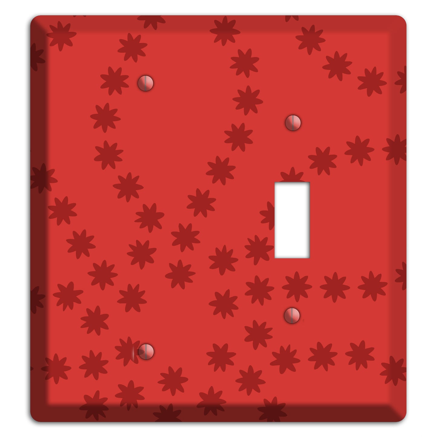 Multi Red Constellation Blank / Toggle Wallplate