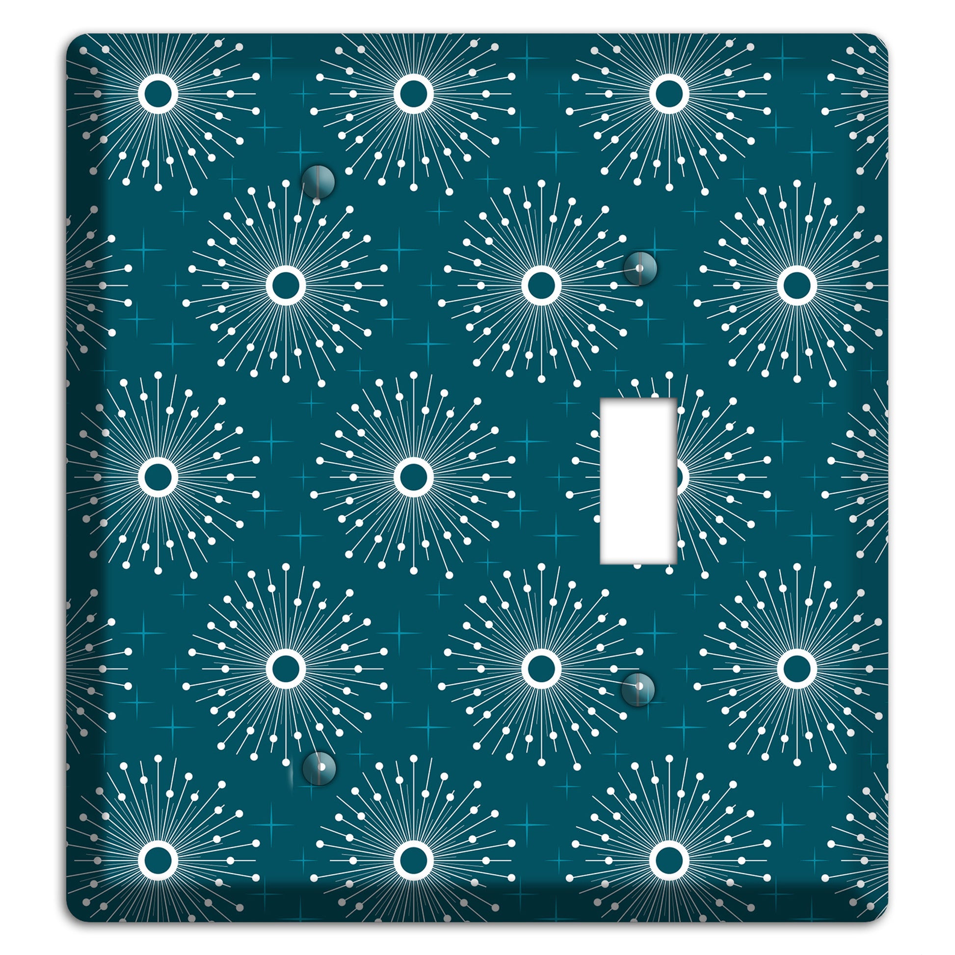 Star Burst Blank / Toggle Wallplate