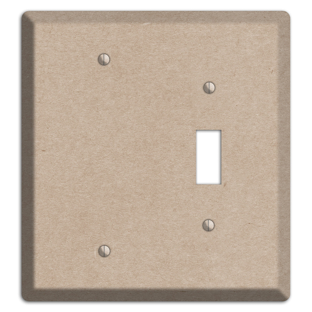 Sandrift Kraft Blank / Toggle Wallplate