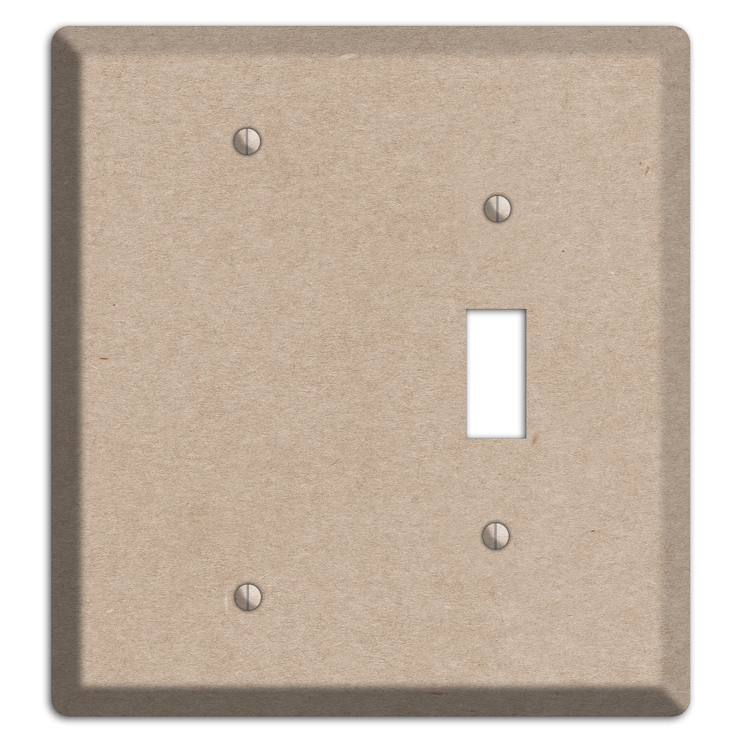 Sandrift Kraft Blank / Toggle Wallplate