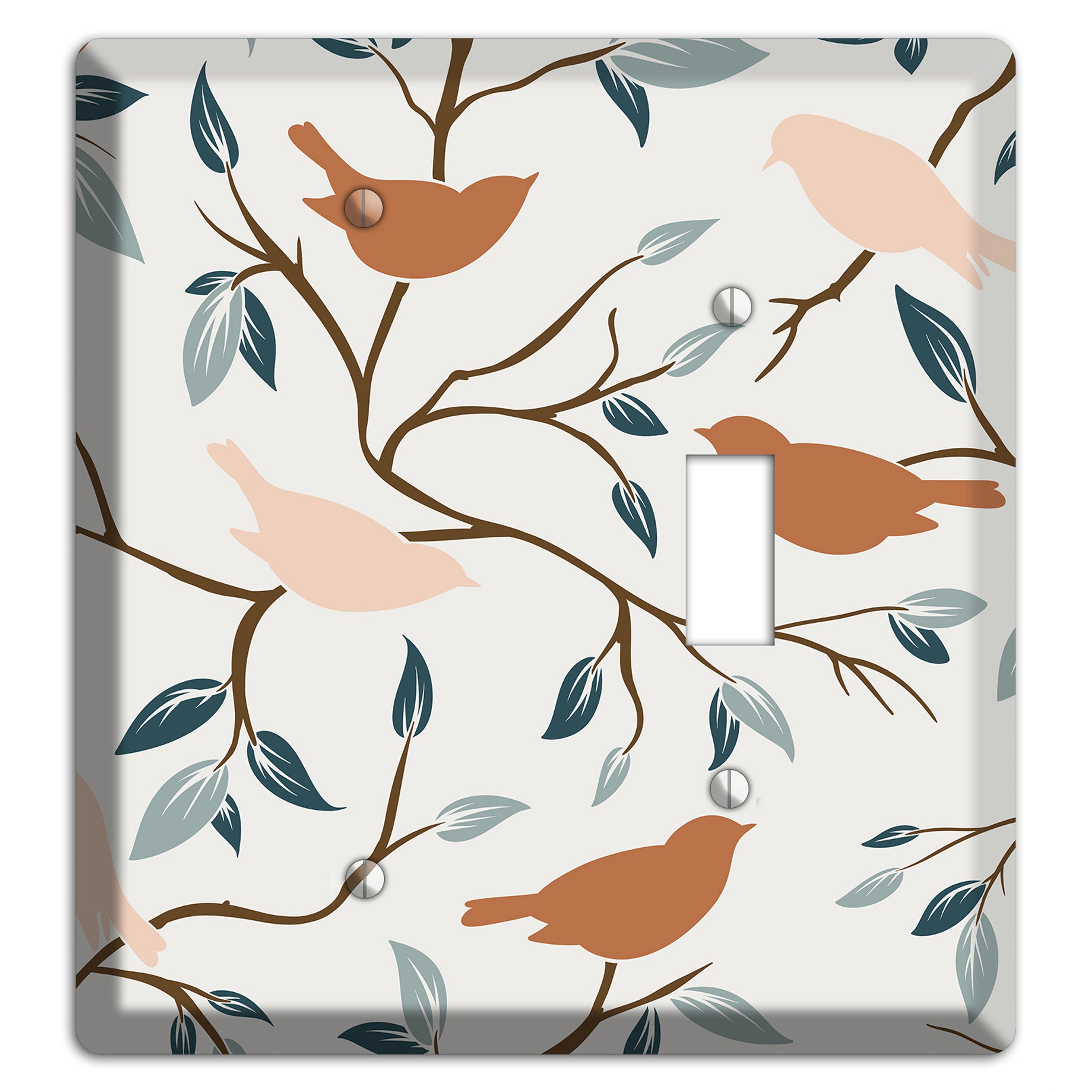 Bird Branch 1 Blank / Toggle Wallplate