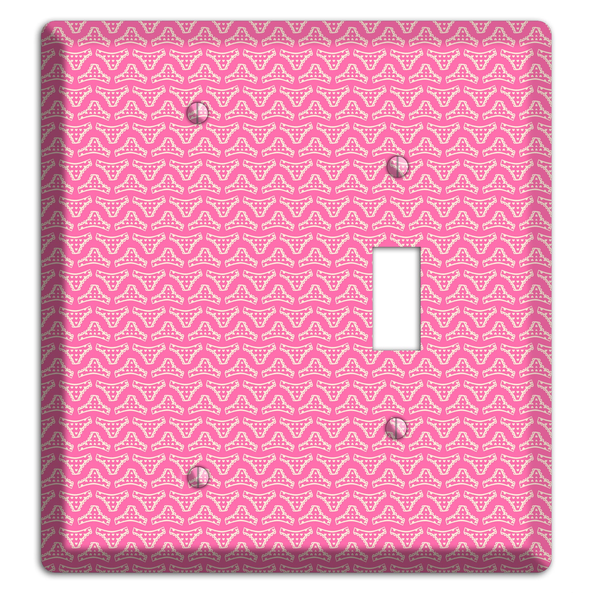 Pink Bikinis Blank / Toggle Wallplate
