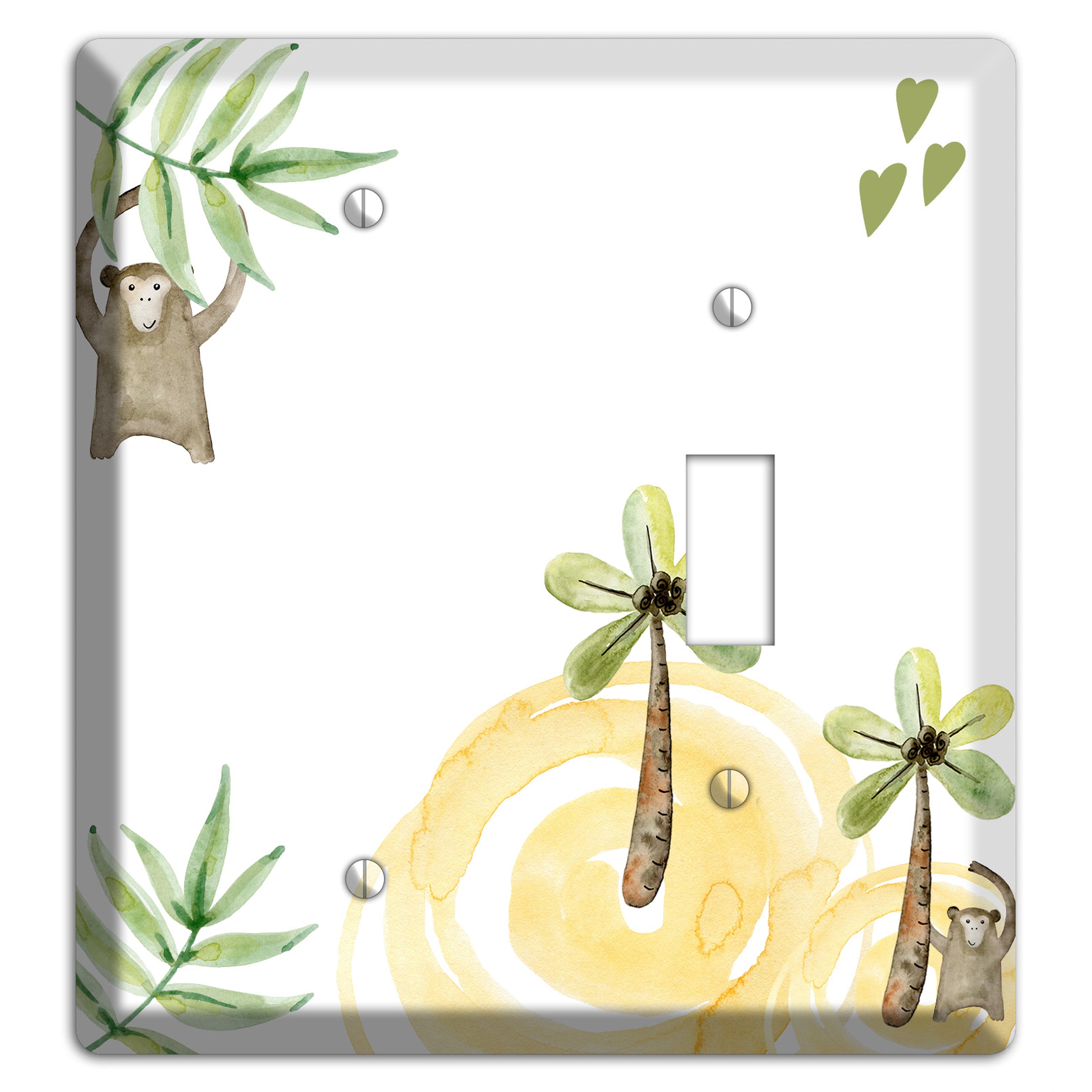 Monkey Blank / Toggle Wallplate