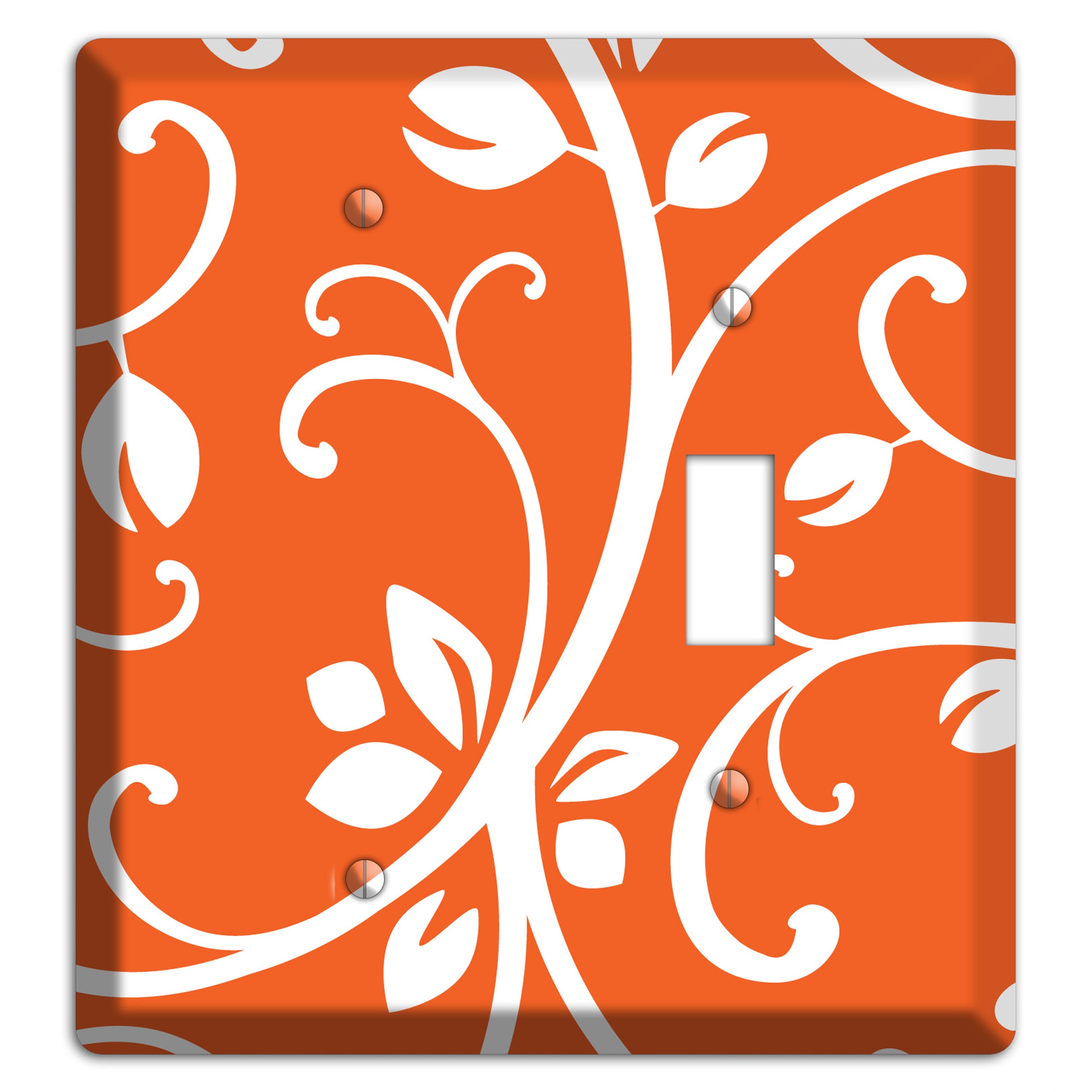 Red Bud Sprig Blank / Toggle Wallplate