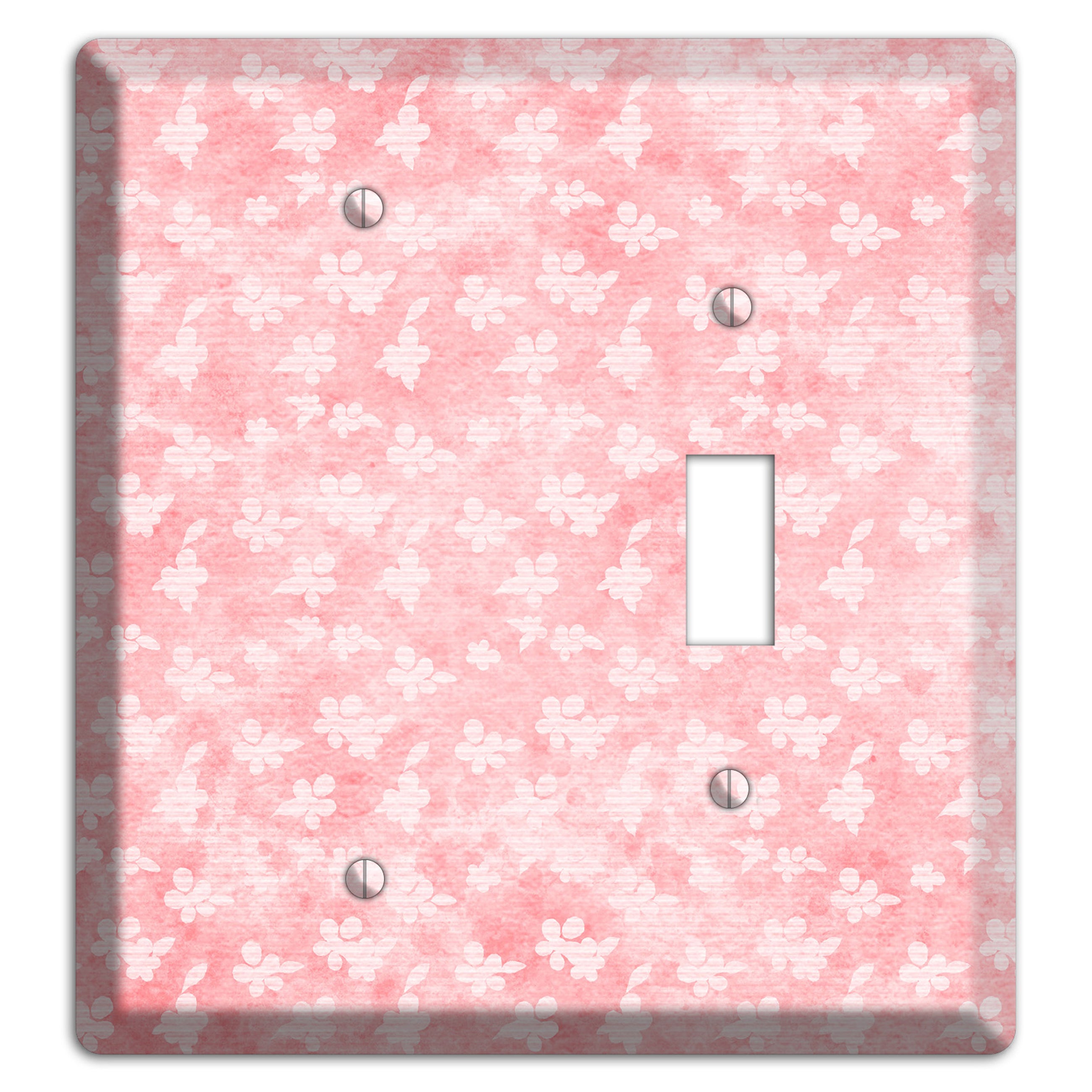 Abbey Soft Coral Blank / Toggle Wallplate