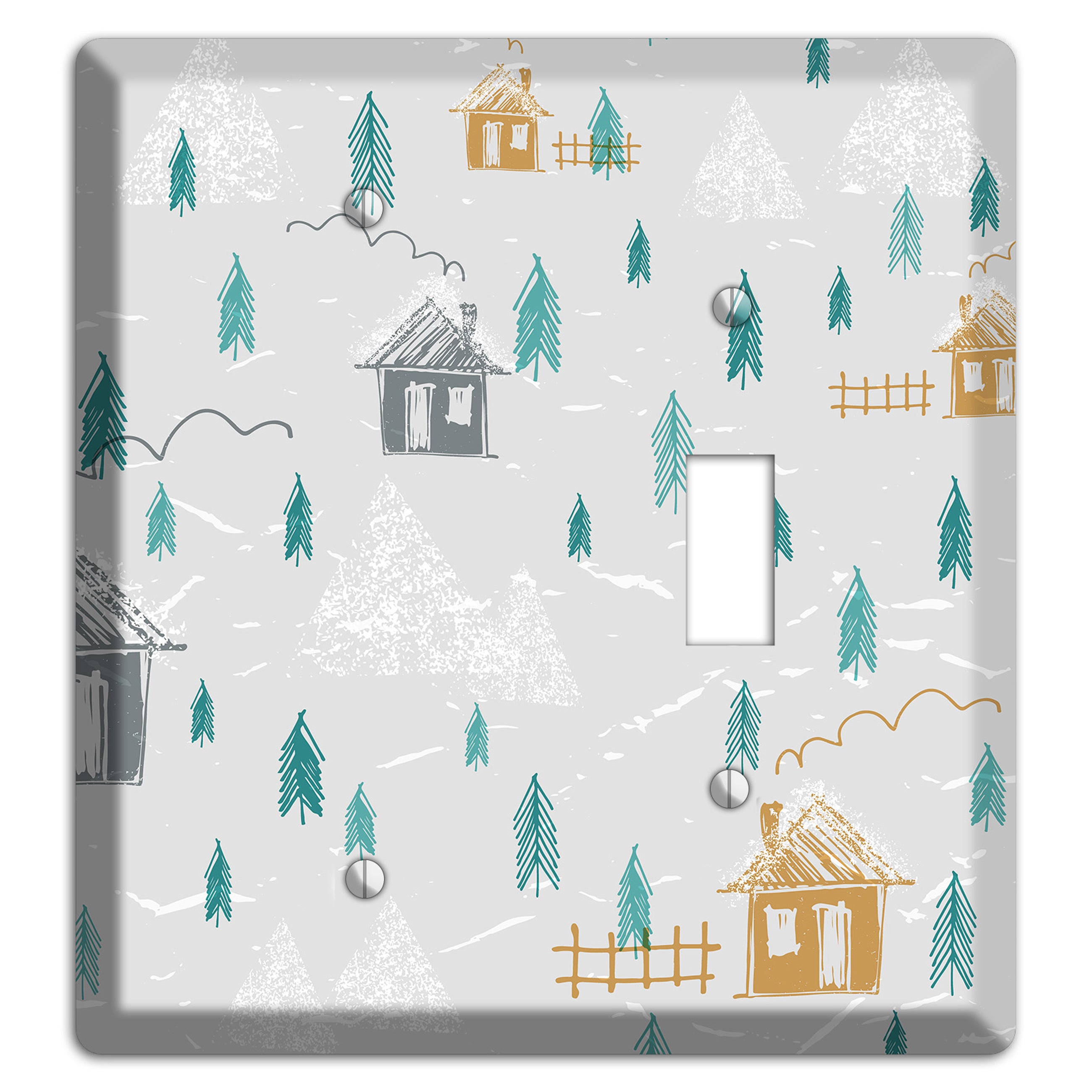 Wildlife Neighborhoods 2 Blank / Toggle Wallplate