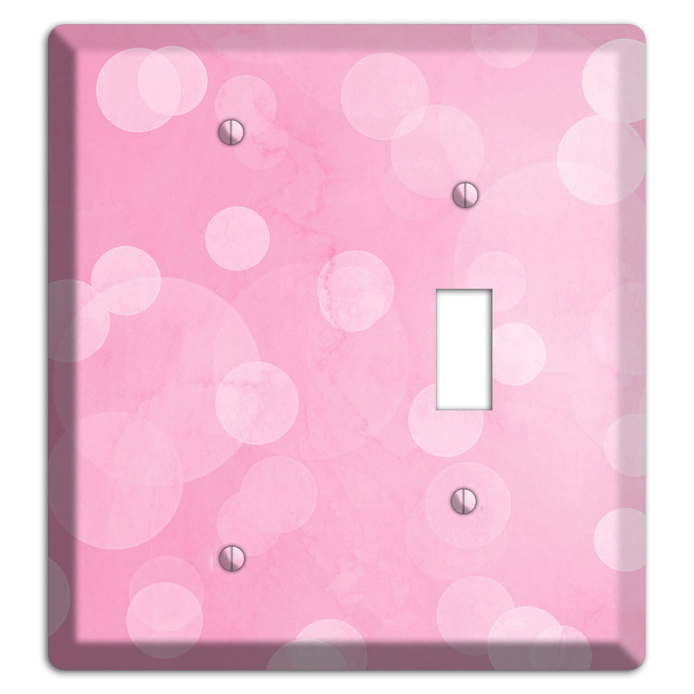 purple Pizzaz Pink Texture Blank / Toggle Wallplate