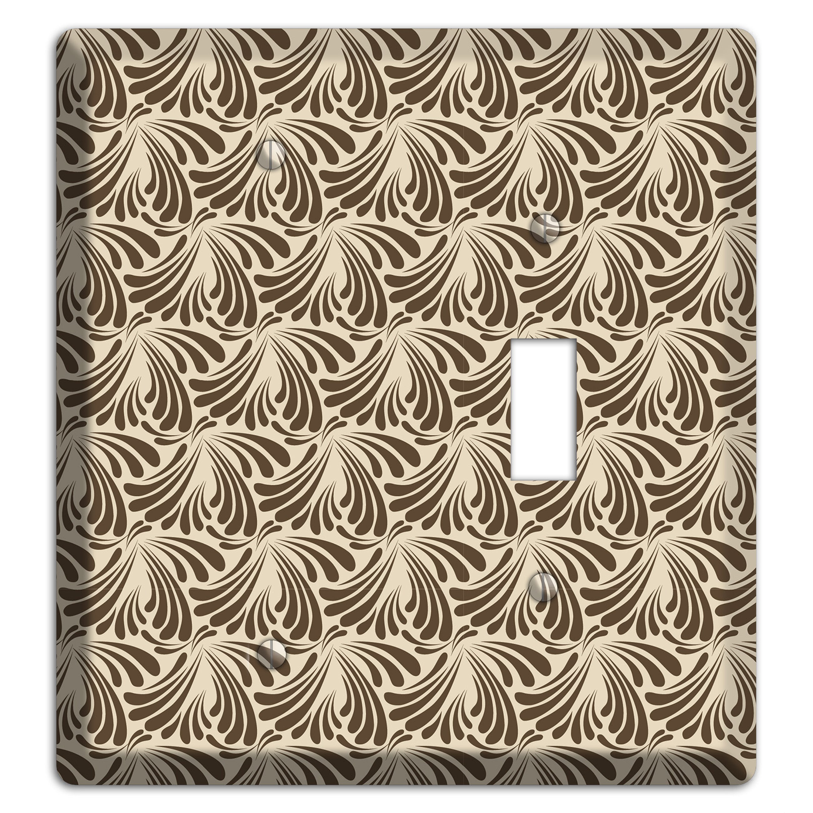 Nouveau Tear Drop Blank / Toggle Wallplate