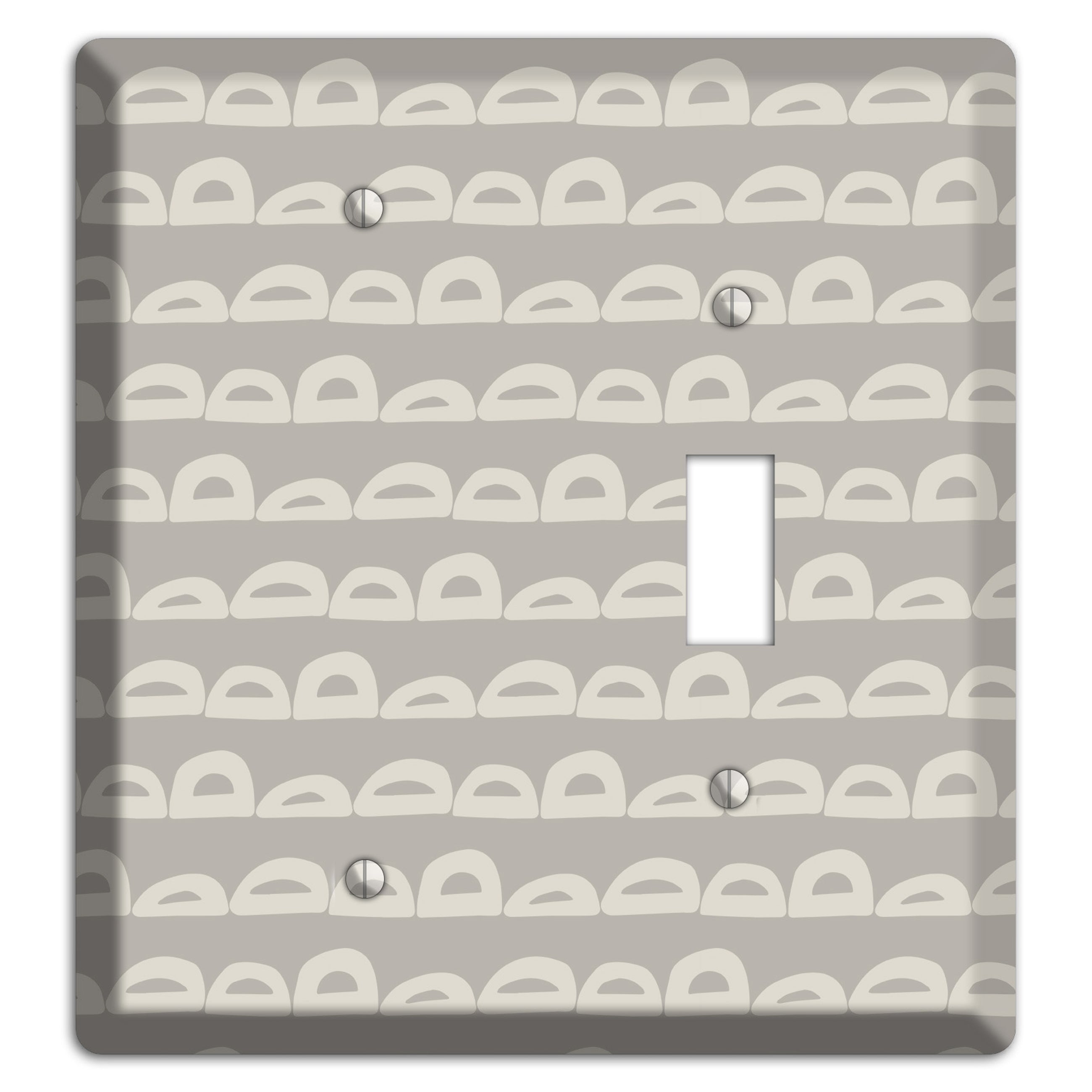 Logan Whimsical Damask Blank / Toggle Wallplate