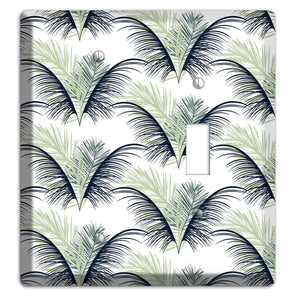 Leaves Style II Blank / Toggle Wallplate