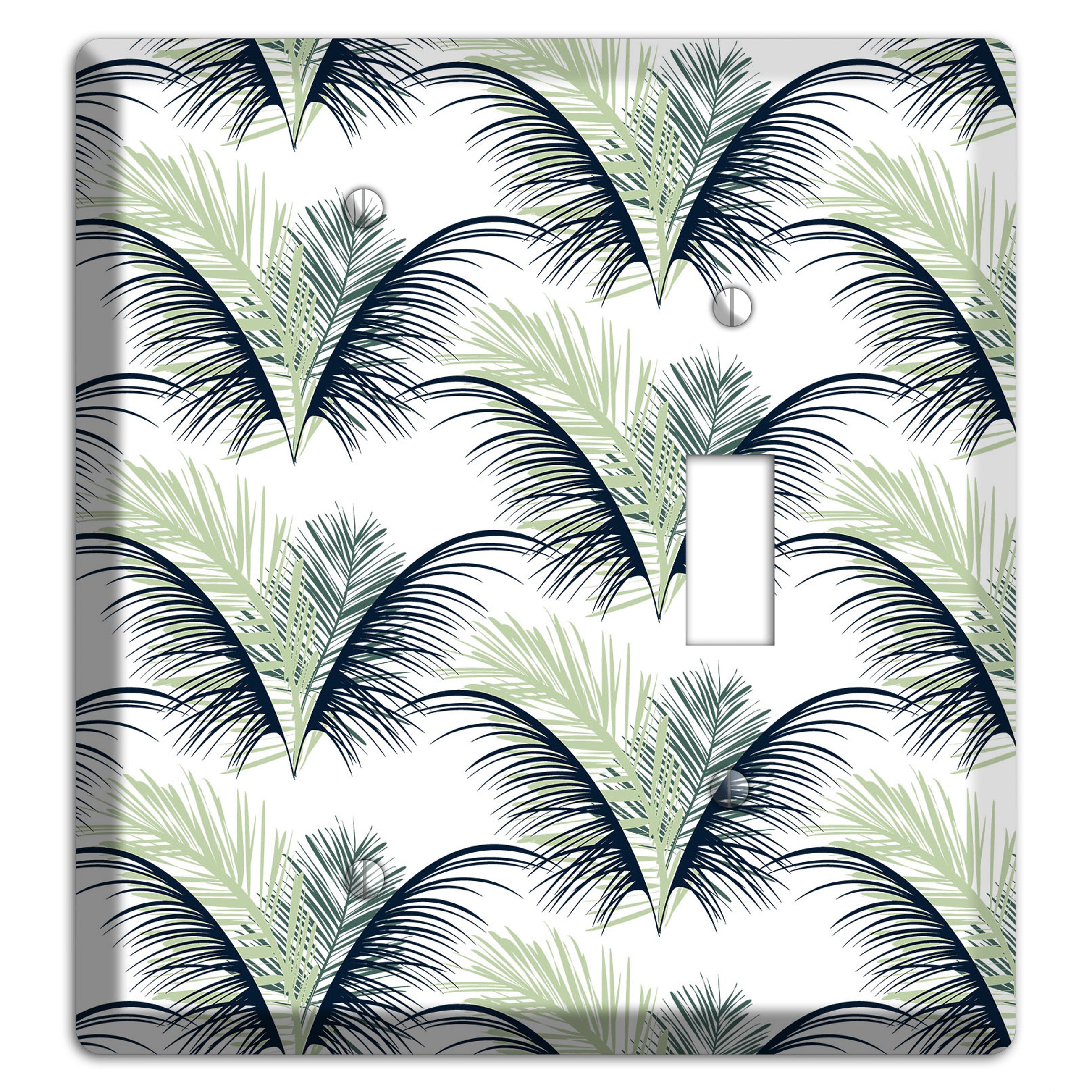 Leaves Style II Blank / Toggle Wallplate
