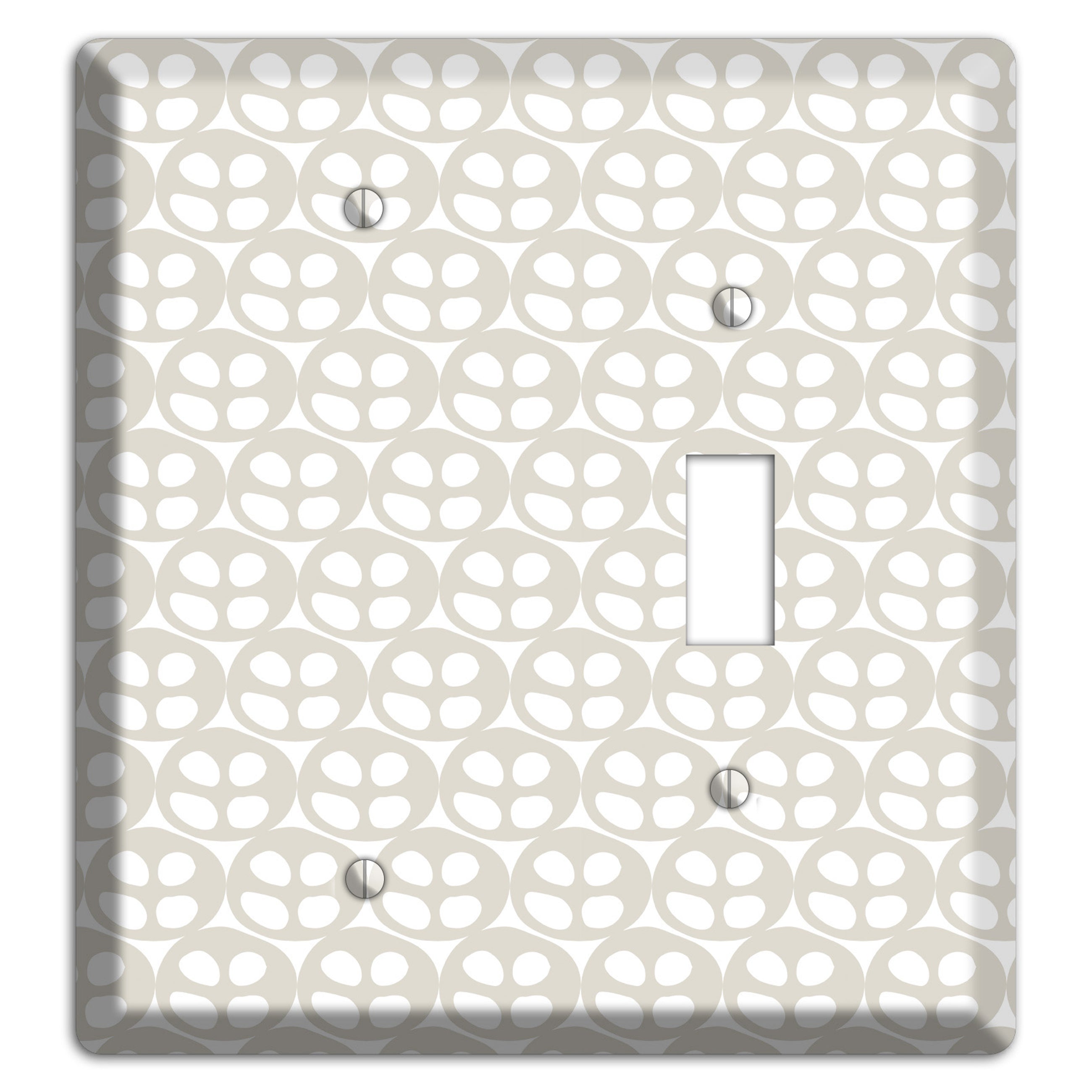 Simple Scandanavian Style AA Blank / Toggle Wallplate