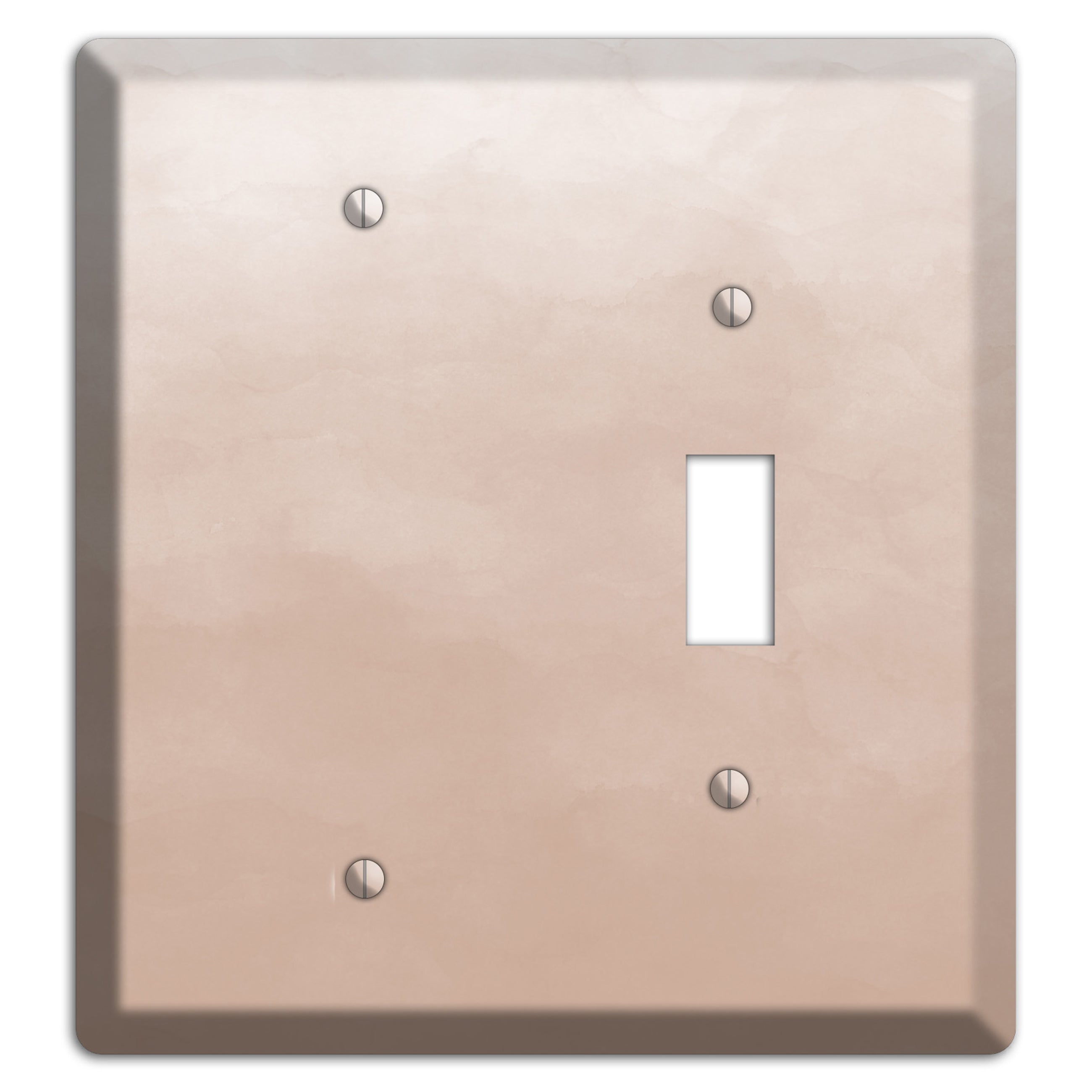 Beige Ombre Blank / Toggle Wallplate