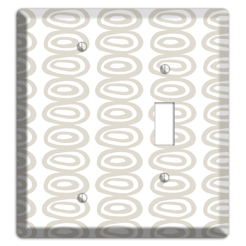 Simple Scandanavian Style S Blank / Toggle Wallplate
