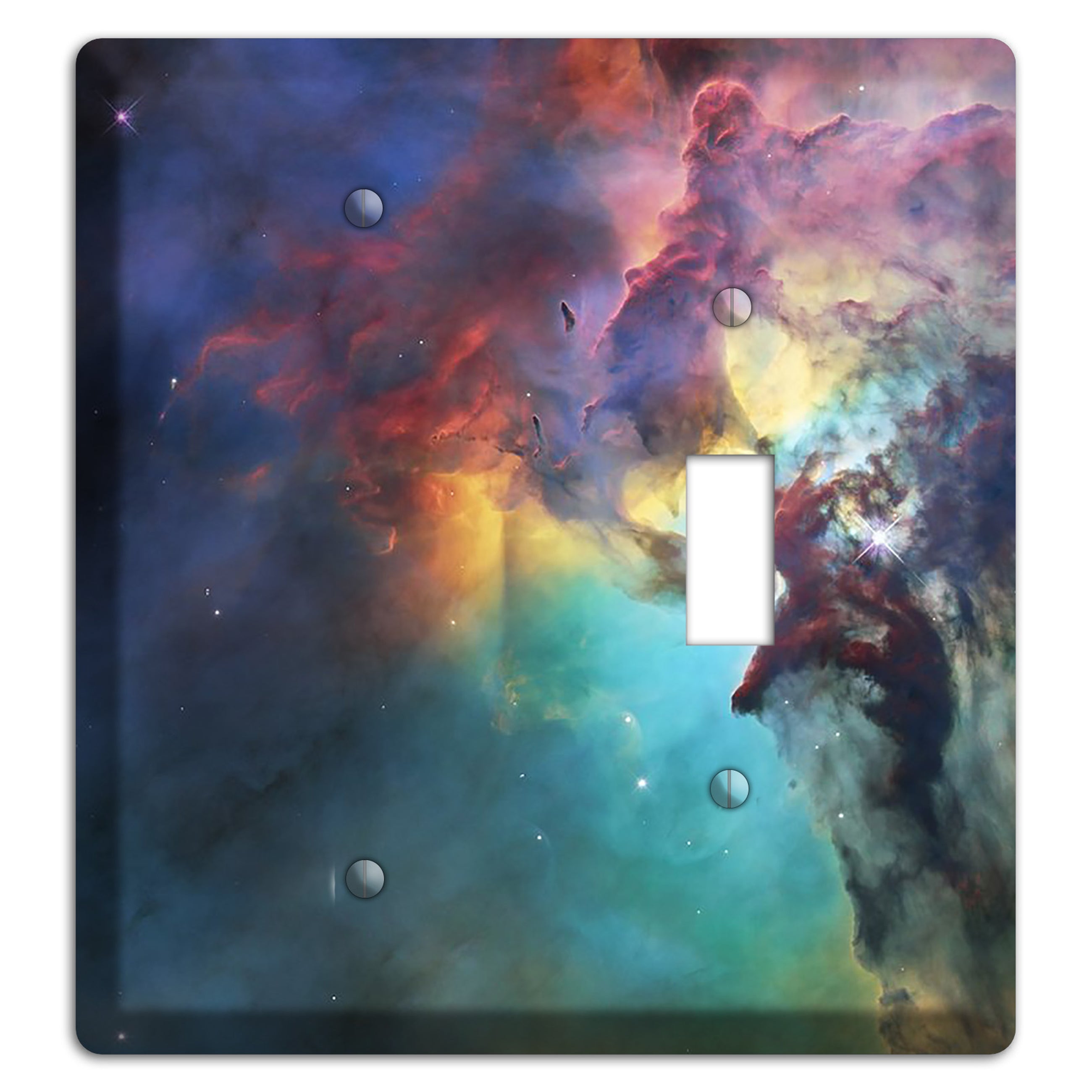 Lagoon Nebula Blank / Toggle Wallplate