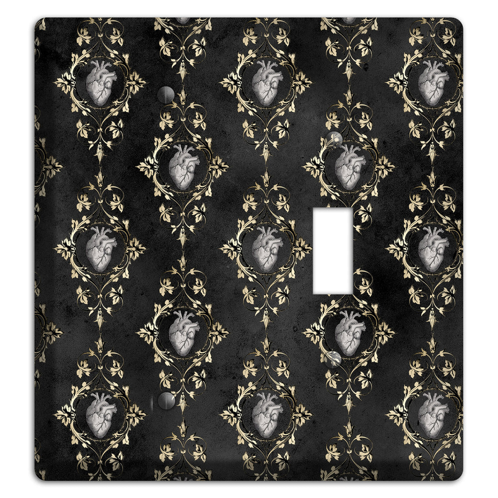 Edgar Allen Poe Tell-Tale Heart Blank / Toggle Wallplate