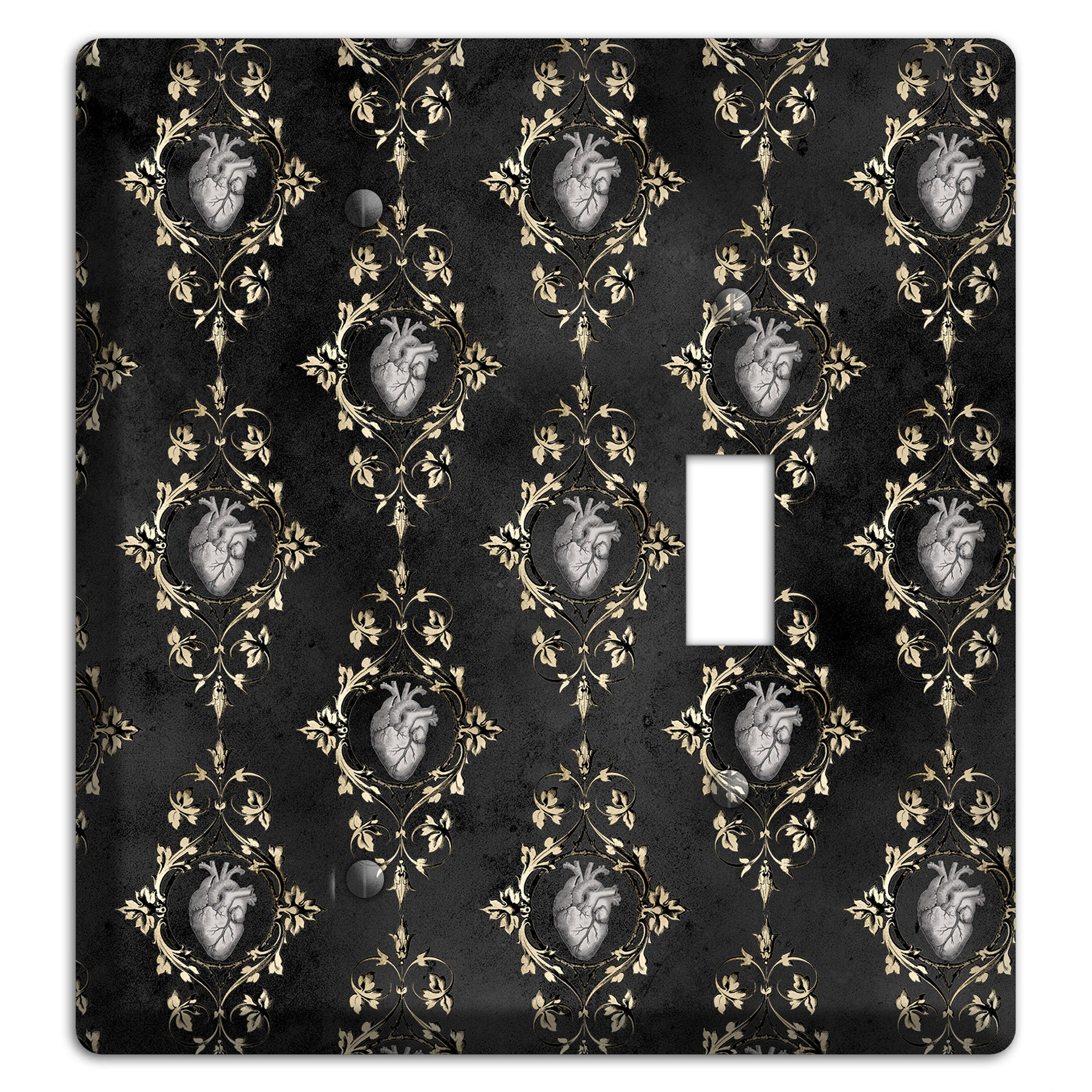 Edgar Allen Poe Tell-Tale Heart Blank / Toggle Wallplate