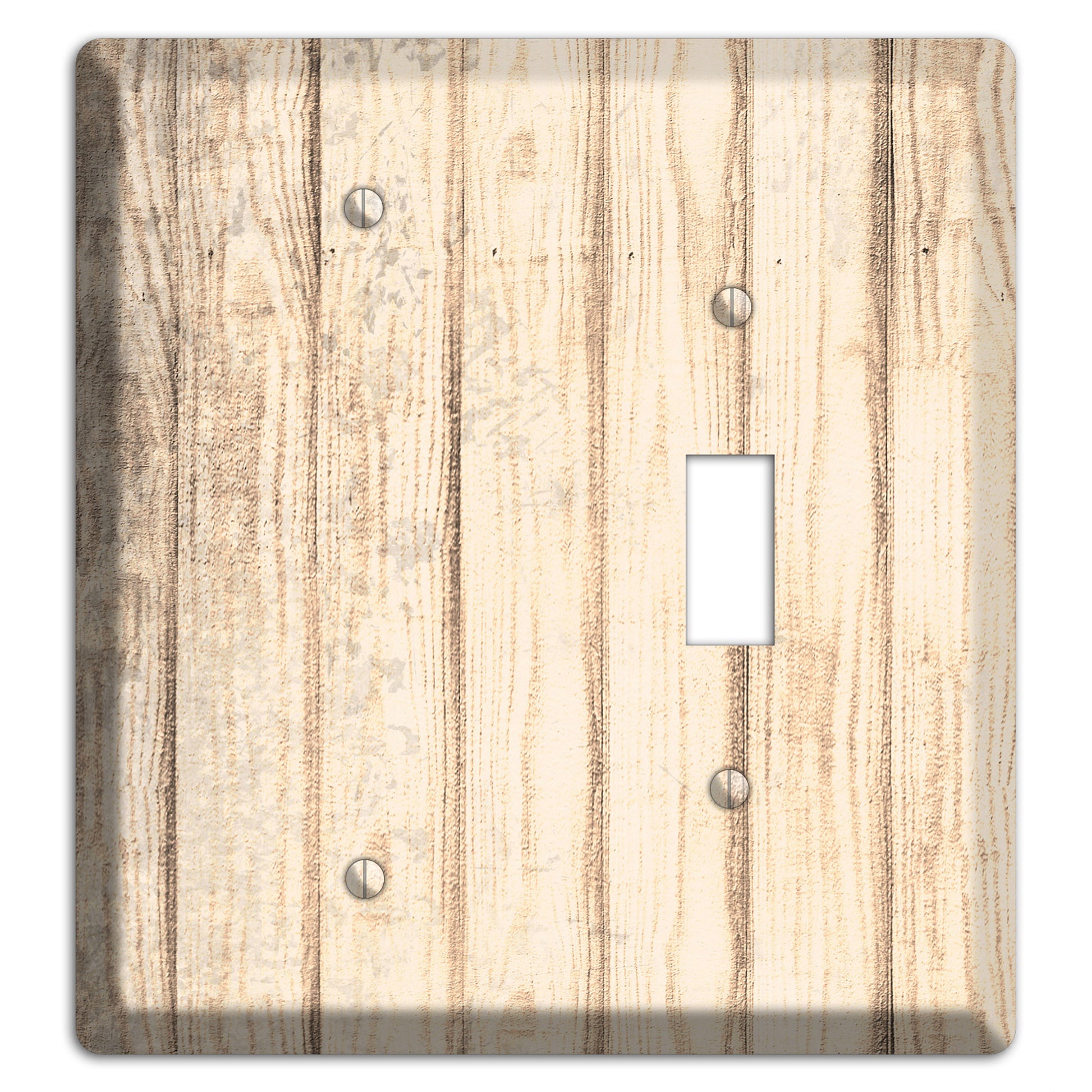 Sidecar Weathered Wood Blank / Toggle Wallplate