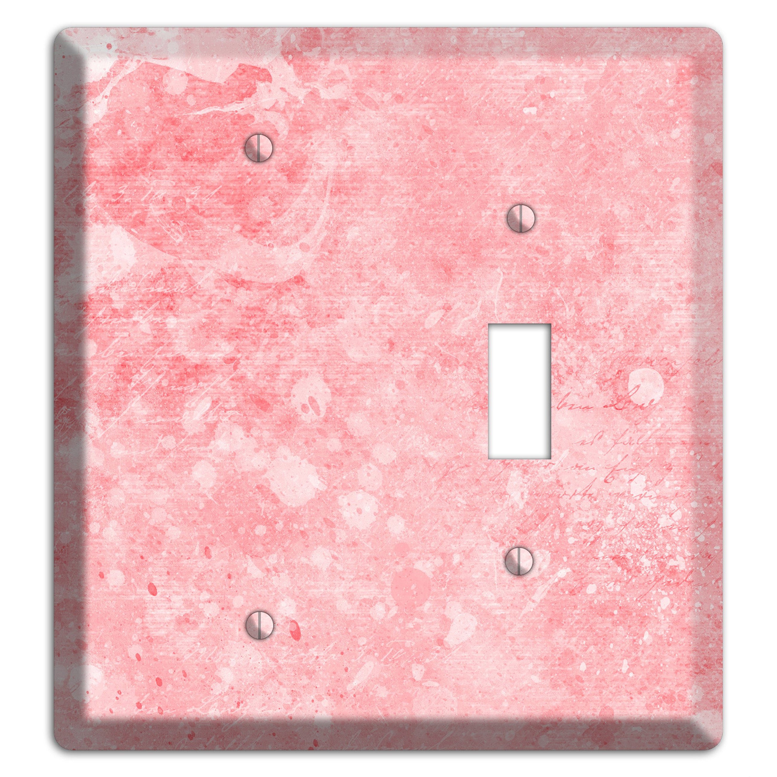 Rose Fog Soft Coral Blank / Toggle Wallplate