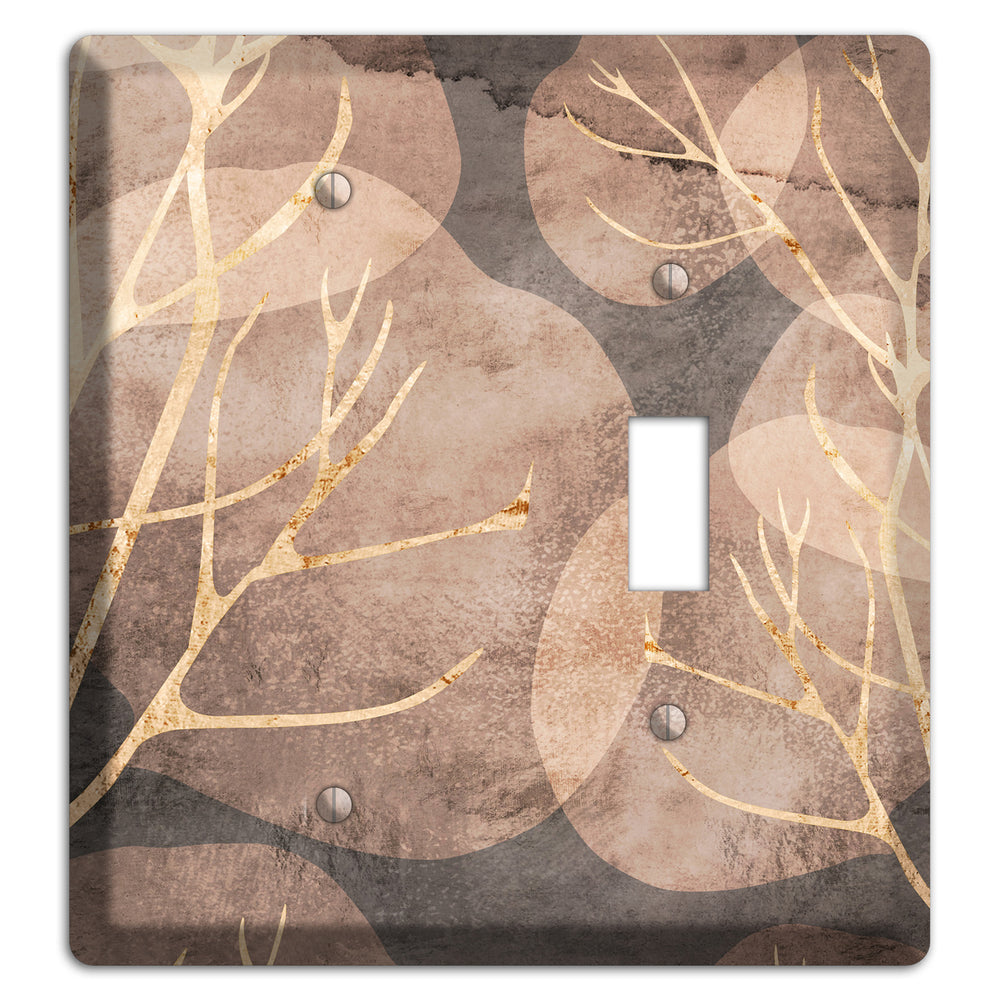 Autumn Leaves Blank / Toggle Wallplate
