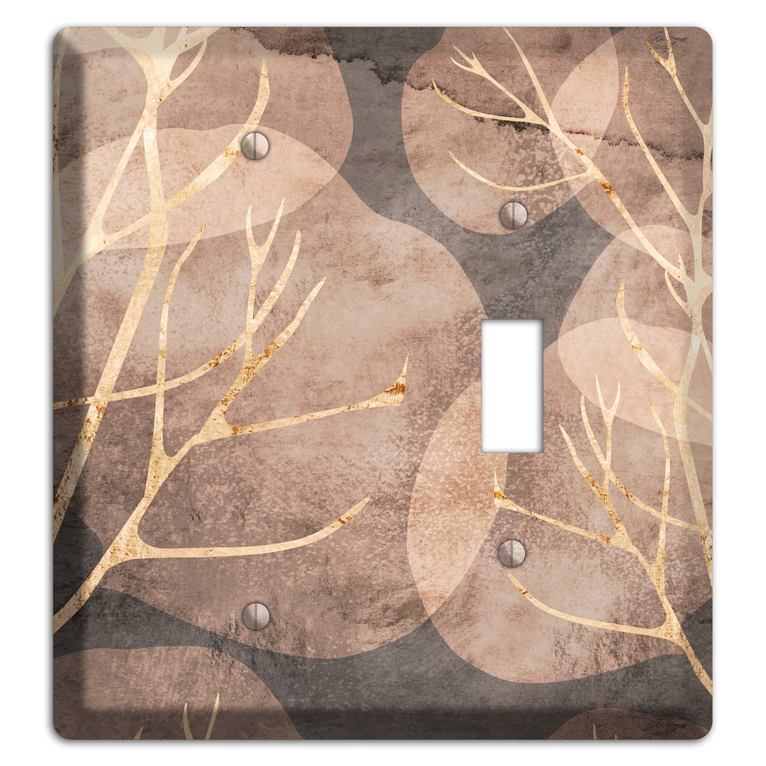 Autumn Leaves Blank / Toggle Wallplate