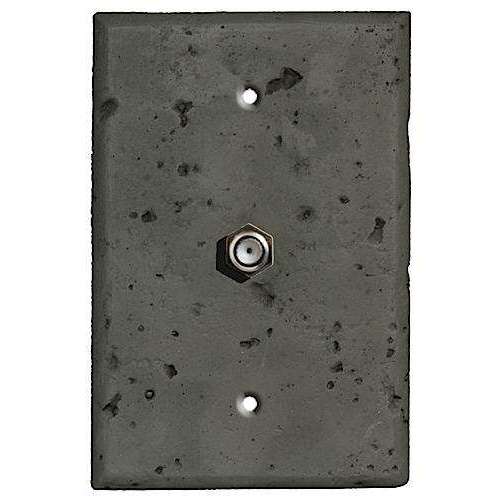 Charcoal Stone Cable Hardware with Plate